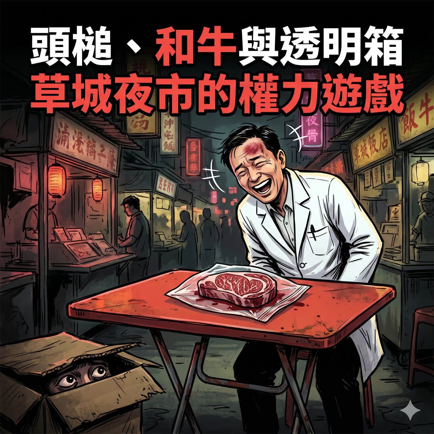 草城夜市寓言之白袍總顧問前傳 第一篇：白袍接骨師與絕對透明的壓克力箱 episode artwork