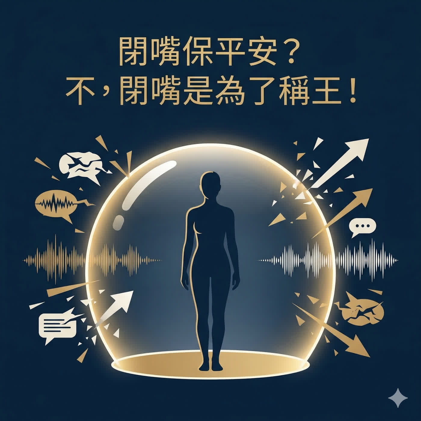 閉嘴保平安?不,閉嘴是為了稱王! episode artwork