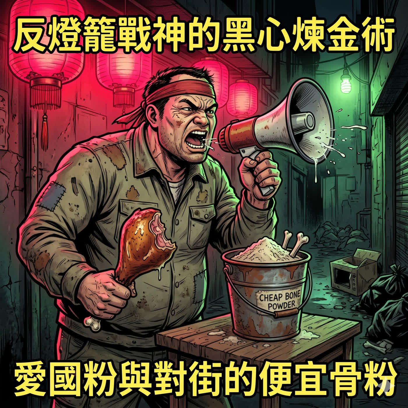 草城夜市寓言之胖虎前傳 第二篇：反燈籠的戰神與對街的便宜骨粉 episode artwork