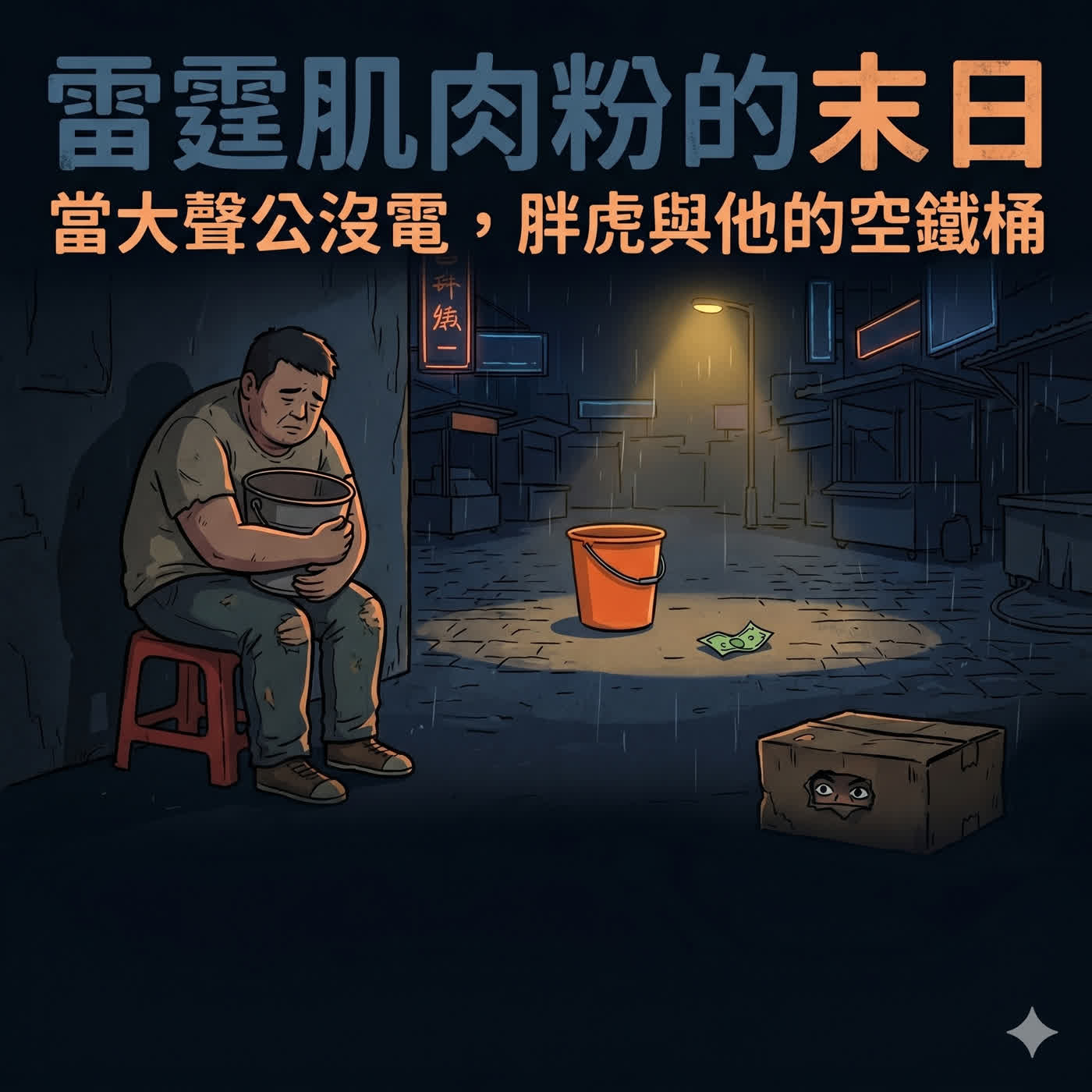 草城夜市寓言之胖虎前傳 第六篇（最終章）：五百塊的重量與廣場上沒有人 episode artwork