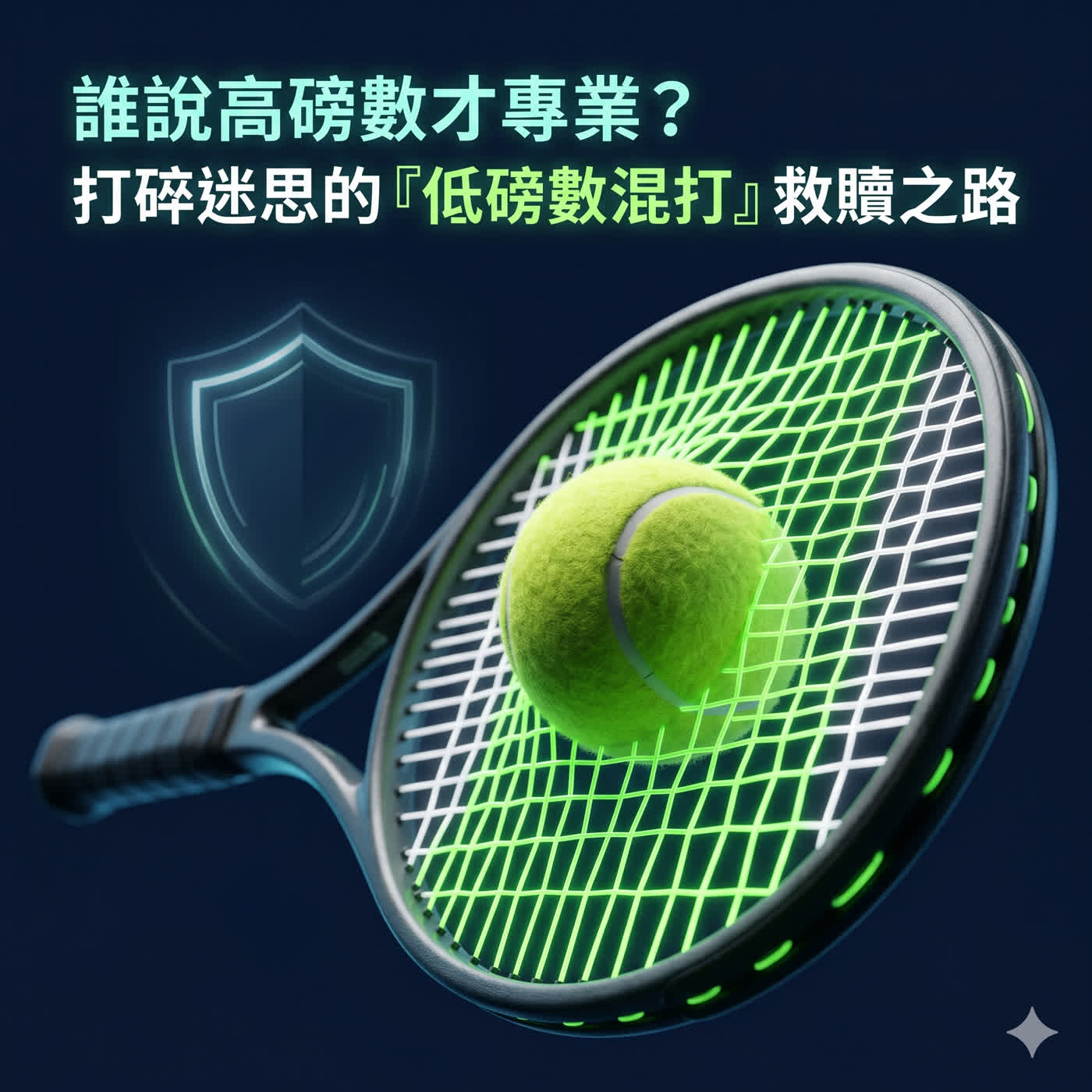 磅數降下來，球速飛起來！網球護臂與爆發的終極混搭術 episode artwork