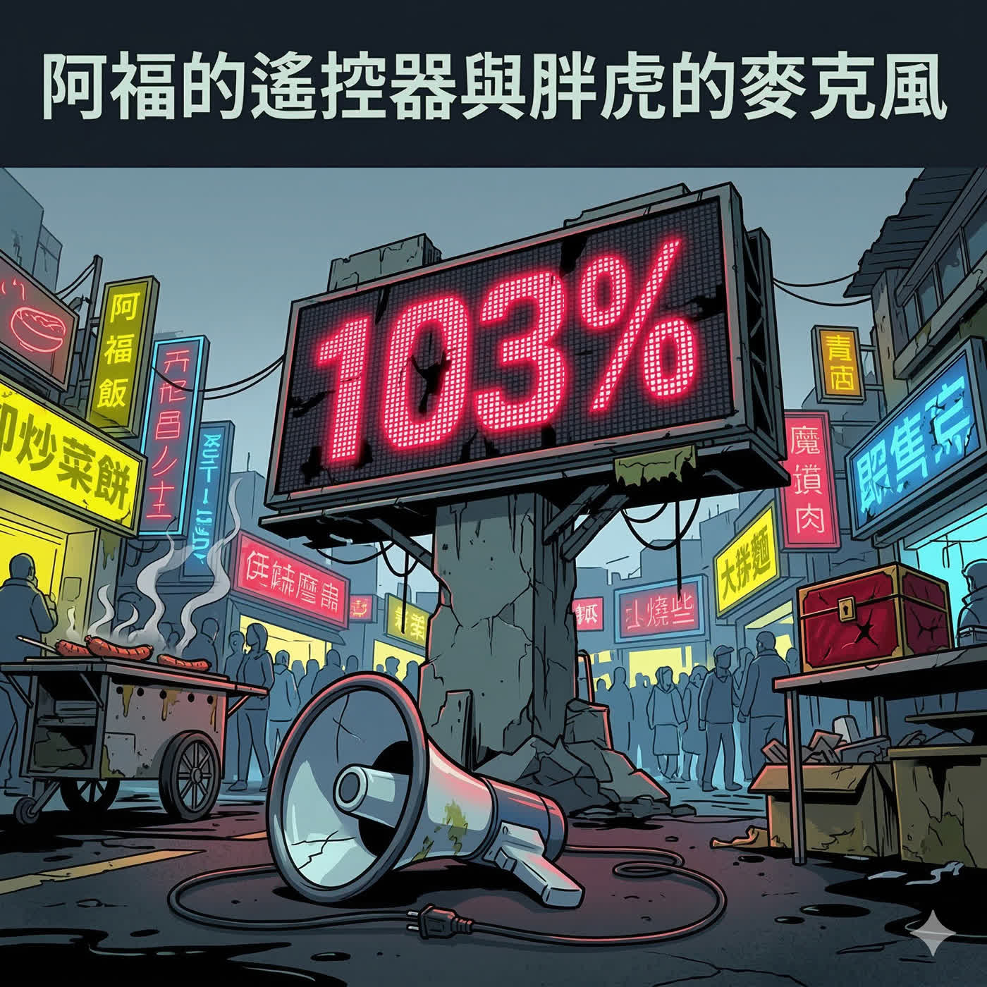 阿福的遙控器與胖虎的麥克風