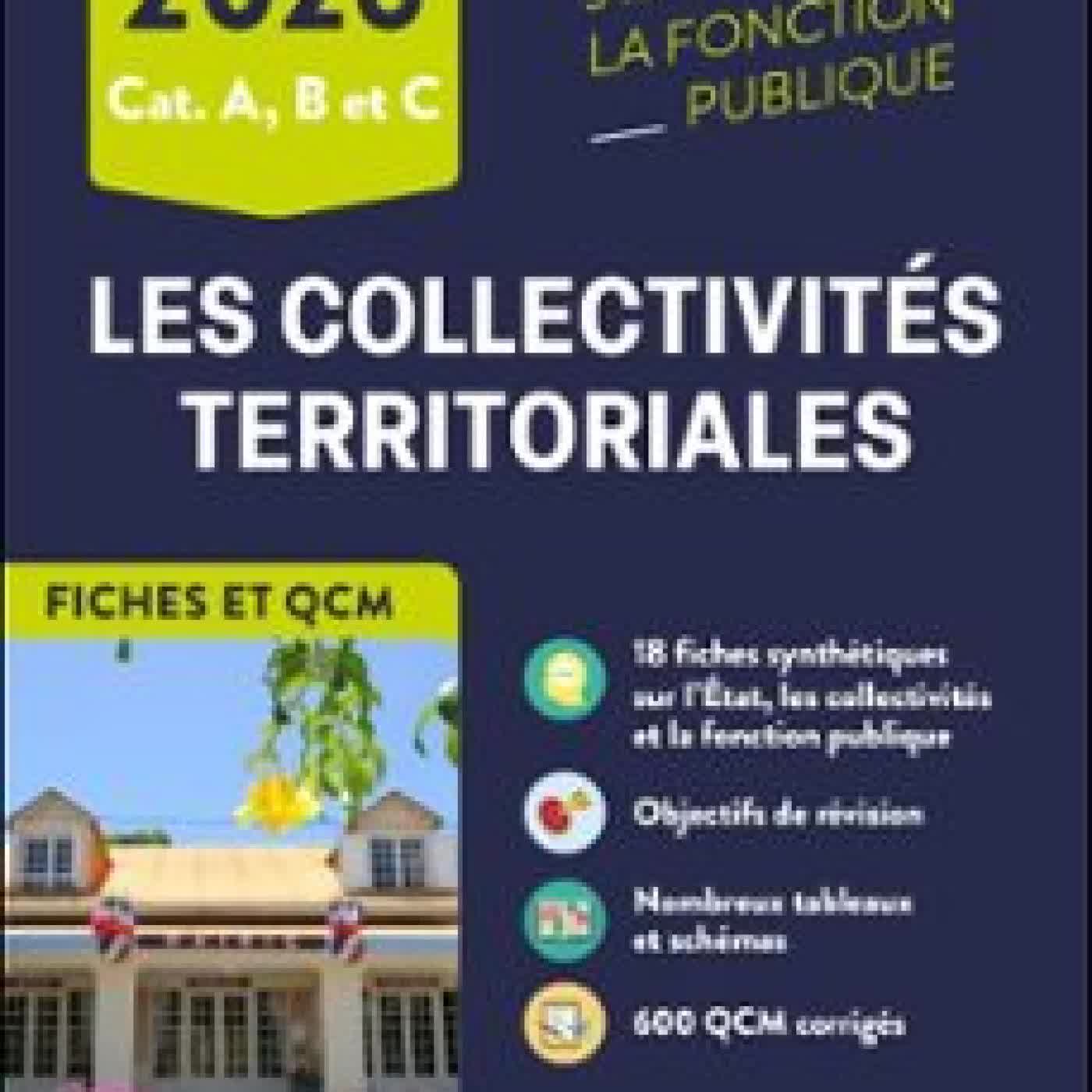 LES COLLECTIVITÉS TERRITORIALES EN FICHES ET QCM - 2026 ODILE MEYER, FRANCK SAJET