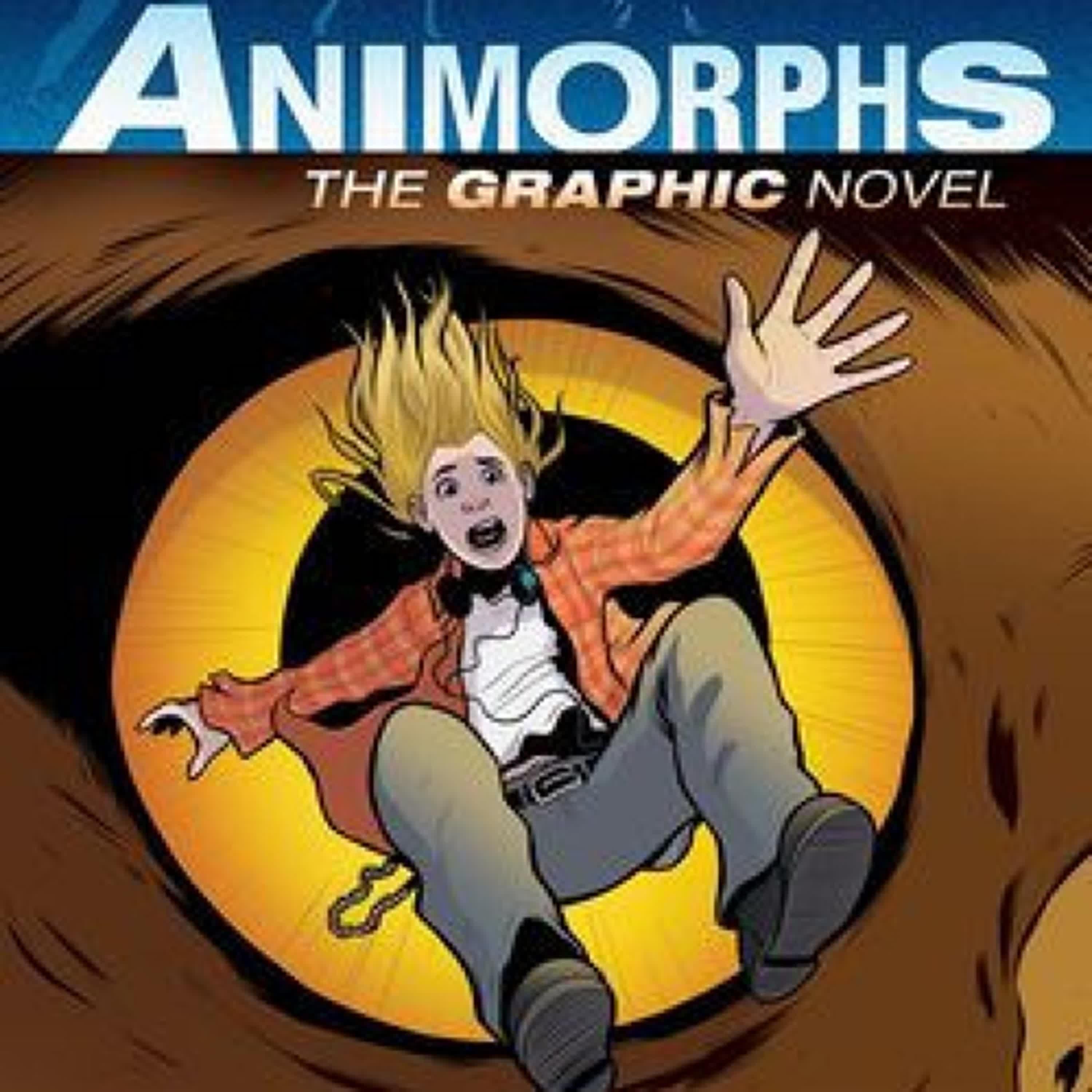 The Encounter: A Graphic Novel (Animorphs Graphix #3) by K. A. Applegate, Michael Grant, Chris Grine on Iphone New Format