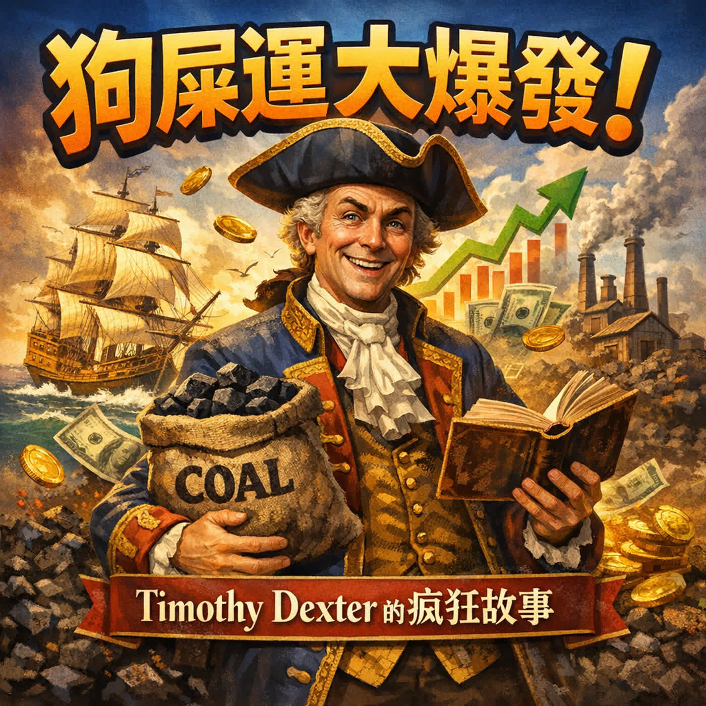 《Timothy Dexter：當你的人生全靠狗屎運，還偏偏成功》