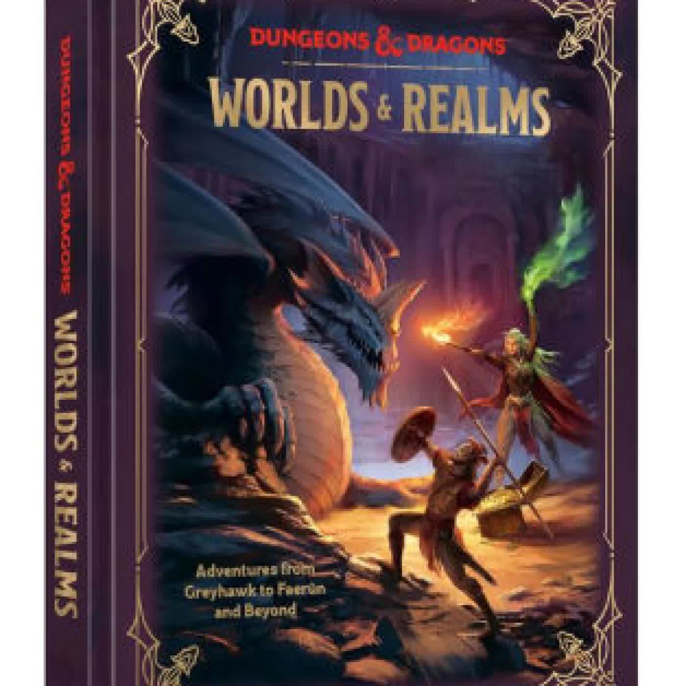 Dungeons & Dragons Worlds & Realms: Adventures from Greyhawk to Faerûn and Beyond by Adam Lee, Official Dungeons & Dragons Licensed on Iphone New Format