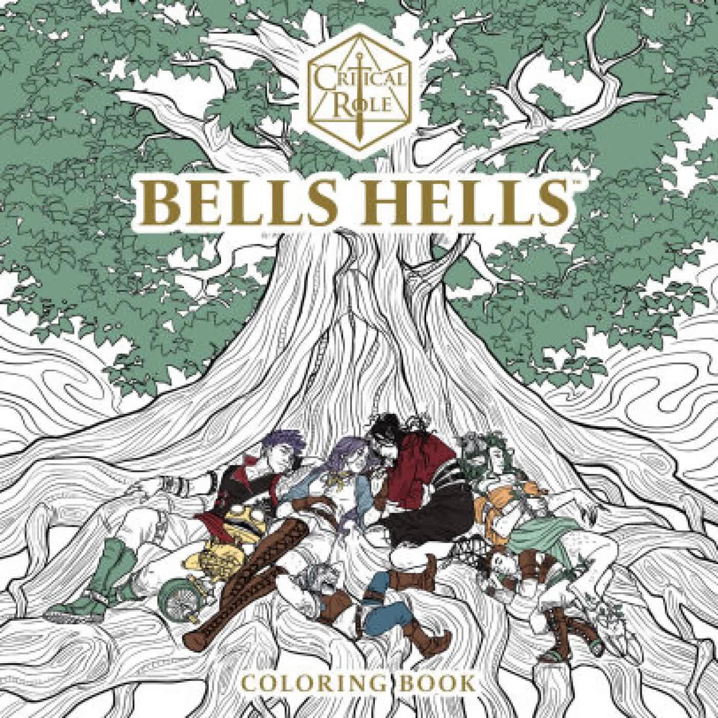 Critical Role: Bells Hells Coloring Book by Critical Role, Selina Espiritu, Cait May, Olivia Samson, Kendra Wells on Iphone New Format