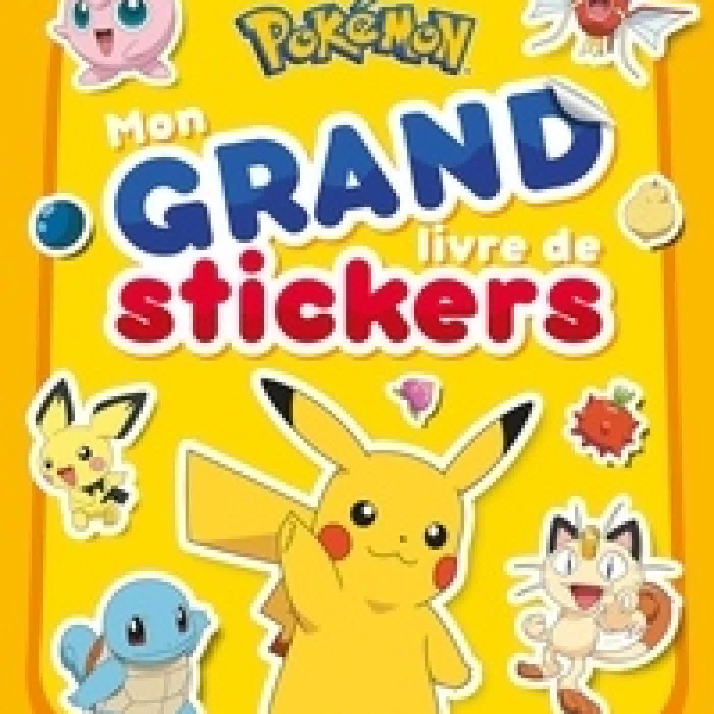 Lire en ligne : Mon grand livre de stickers Pokémon
