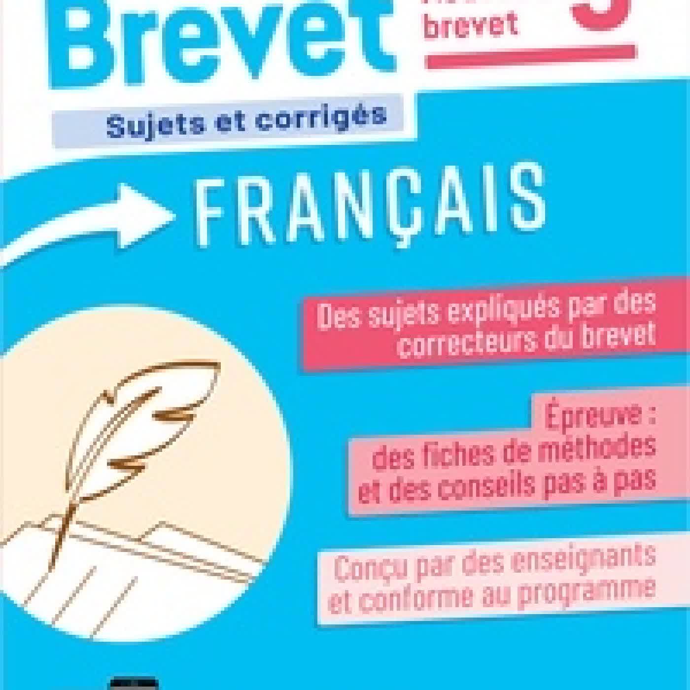 {téléchargement} Français 3e. Sujets et corrigés Edition 2026