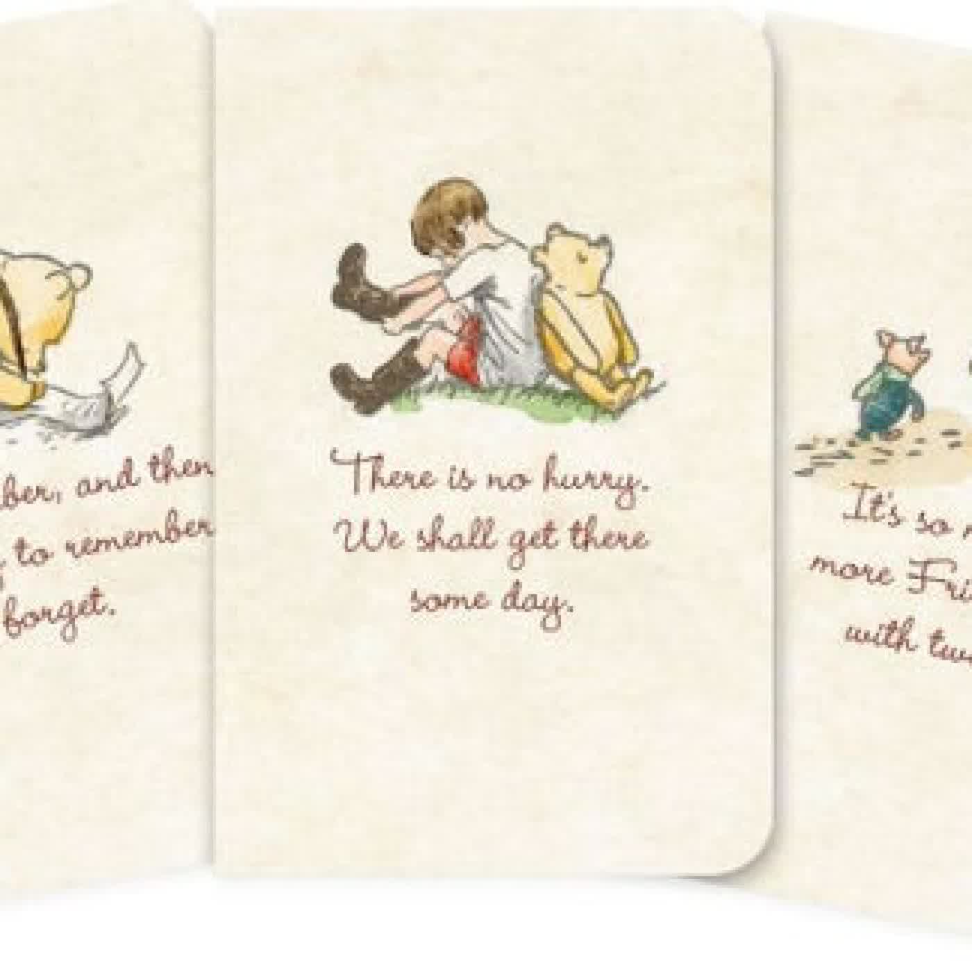 Winnie-The-Pooh Jotter Notebooks (Set of 3) by Ernest H Shepard on Iphone New Format