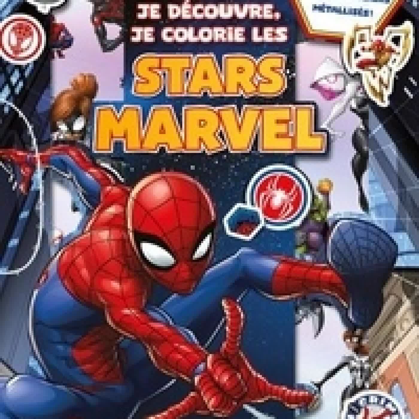 Lire en ligne : Je découvre, je colorie les stars Marvel - Spider-Man