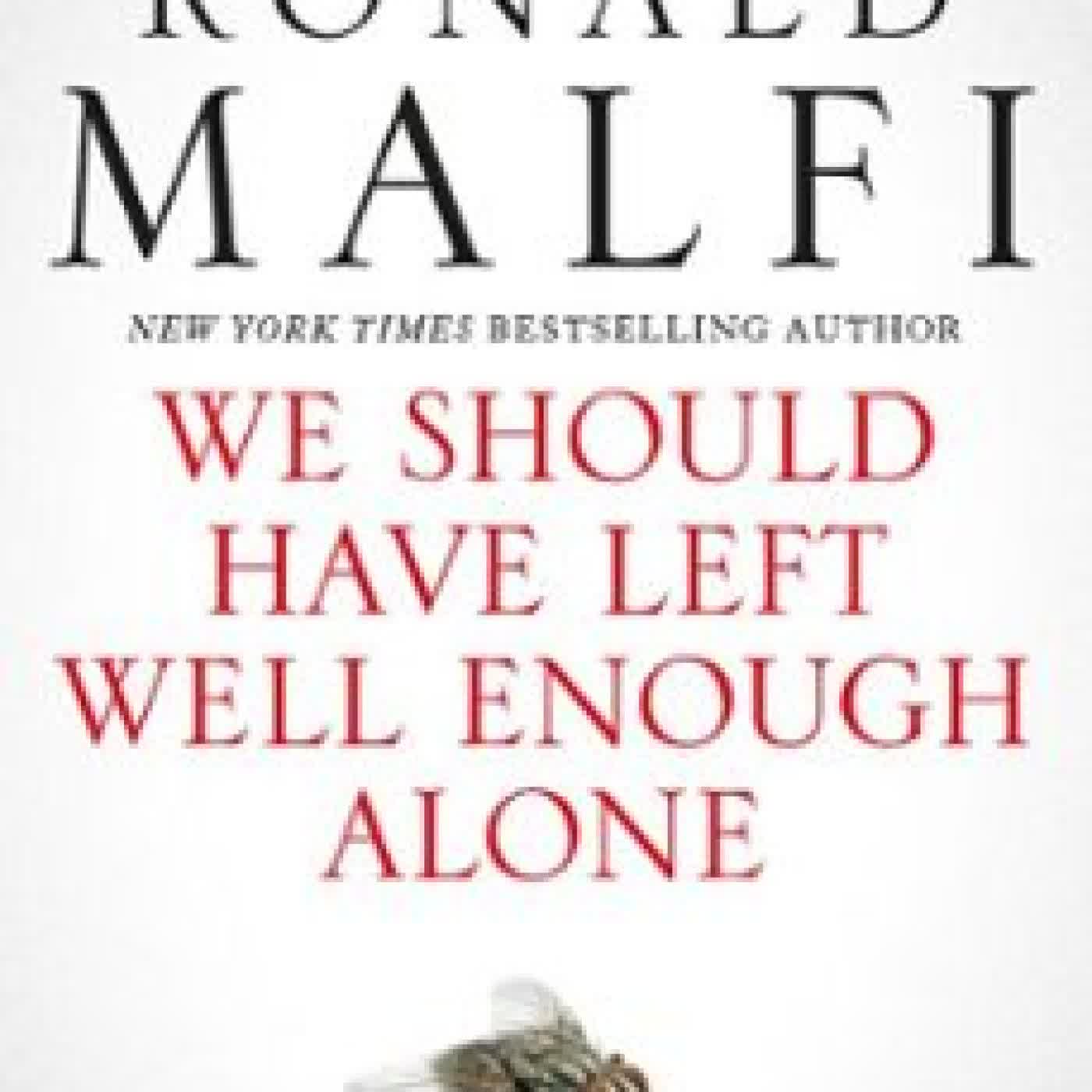 WE SHOULD HAVE LEFT WELL ENOUGH ALONE RONALD MALFI