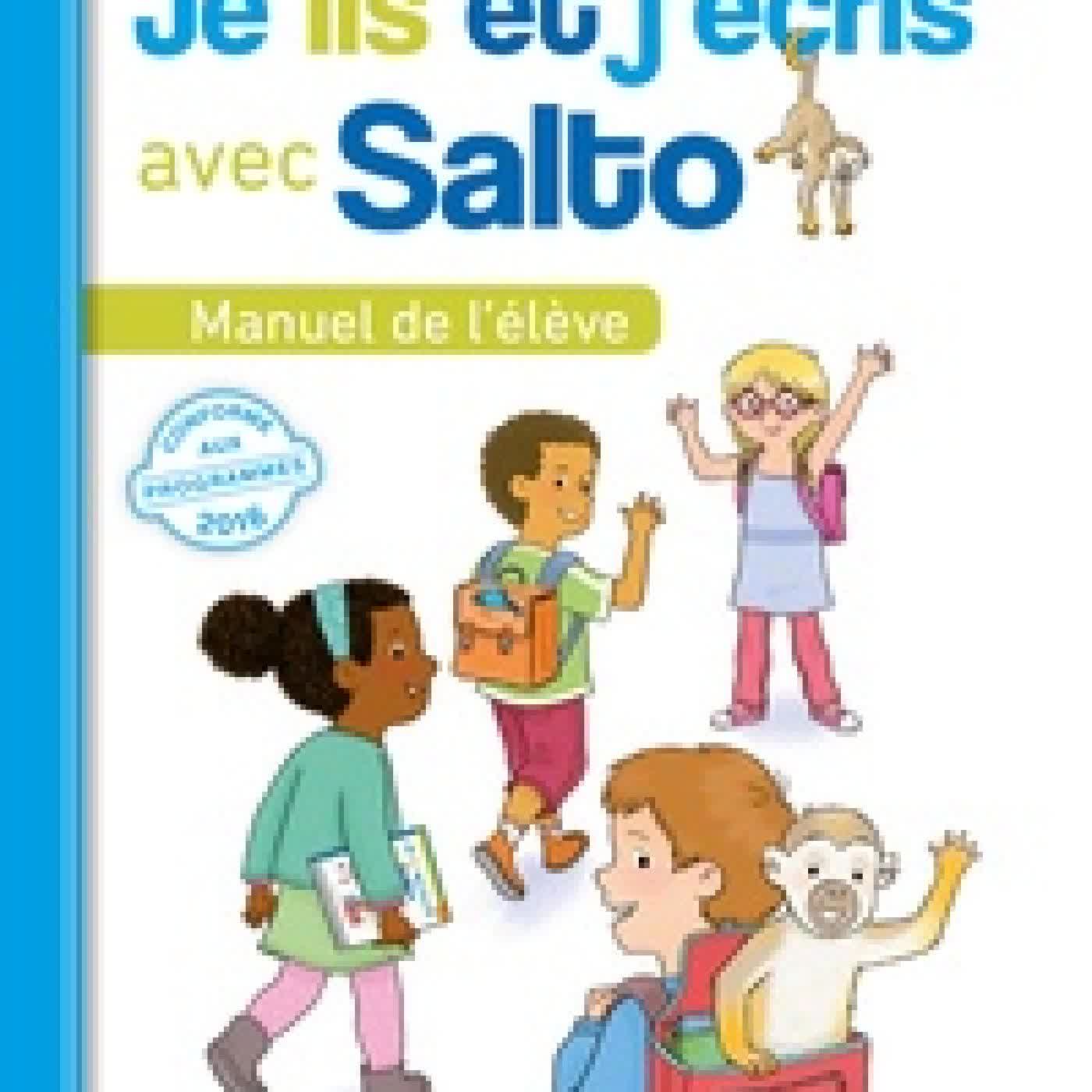{téléchargement} Je lis et j'écris avec Salto CP  - Manuel de l'élève