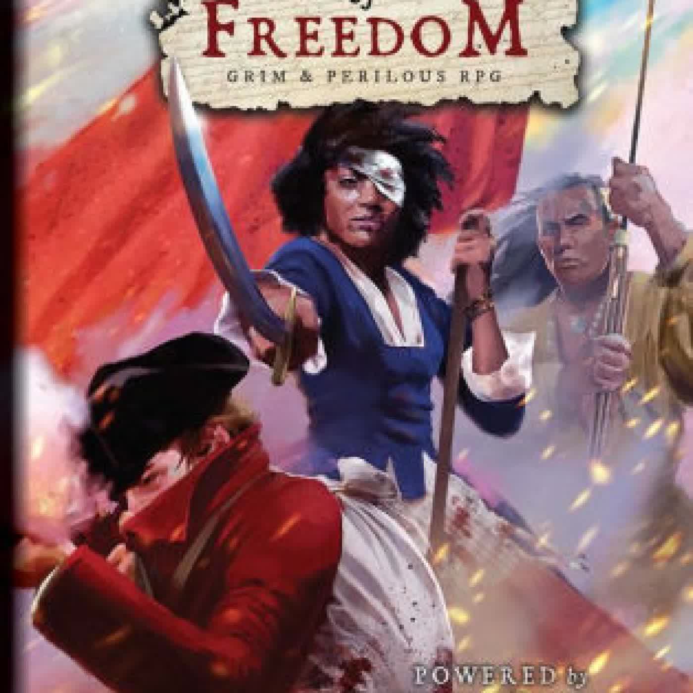 FLAMES OF FREEDOM Grim & Perilous RPG: Powered by Zweihander RPG by Richard Iorio, Daniel D. Fox, Dejan Mandic, Anna Goldberg, Kate Bullock on Iphone New Format
