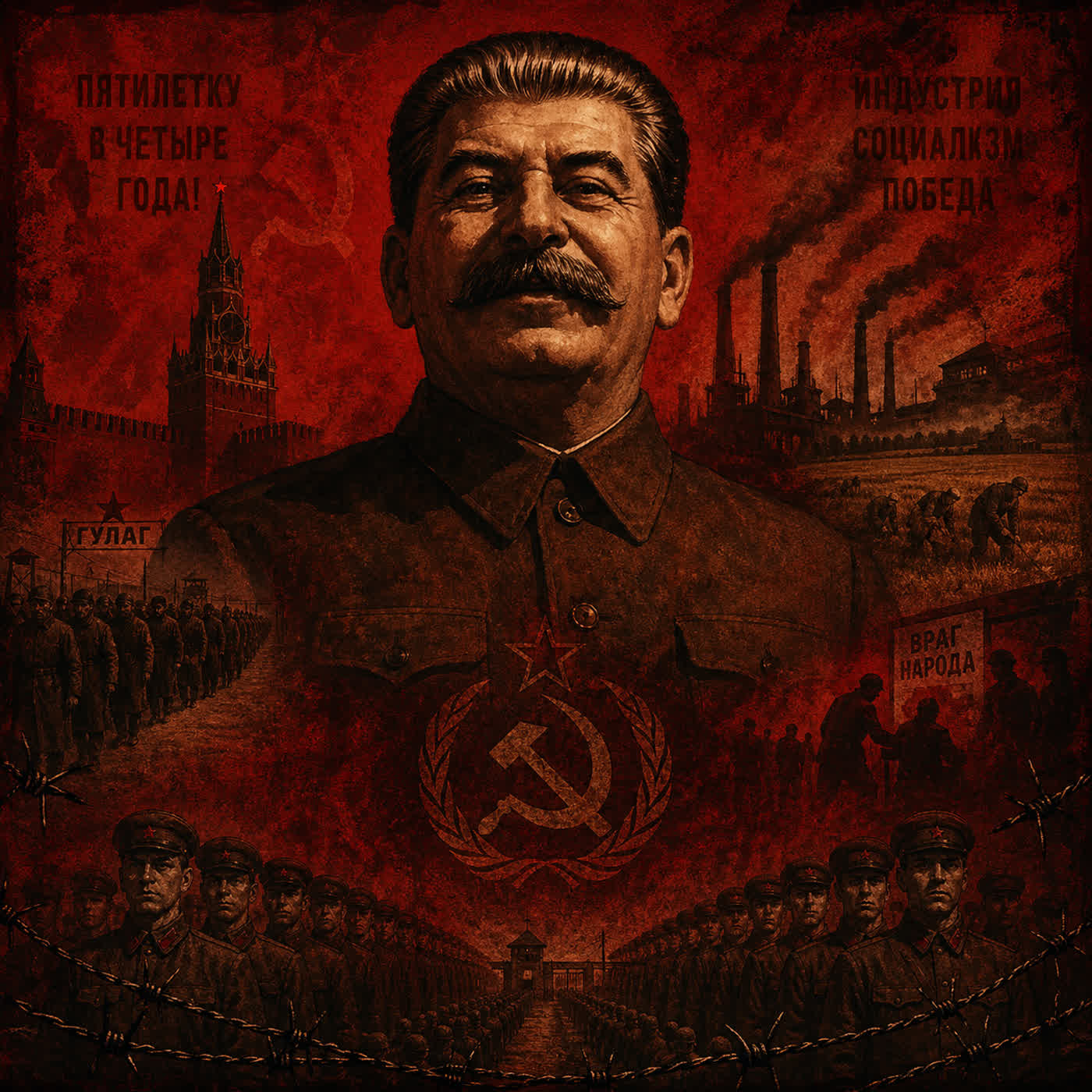 EP17|Joseph Stalin|蘇聯獨裁者|笑著清算同志,用恐懼打造紅色帝國