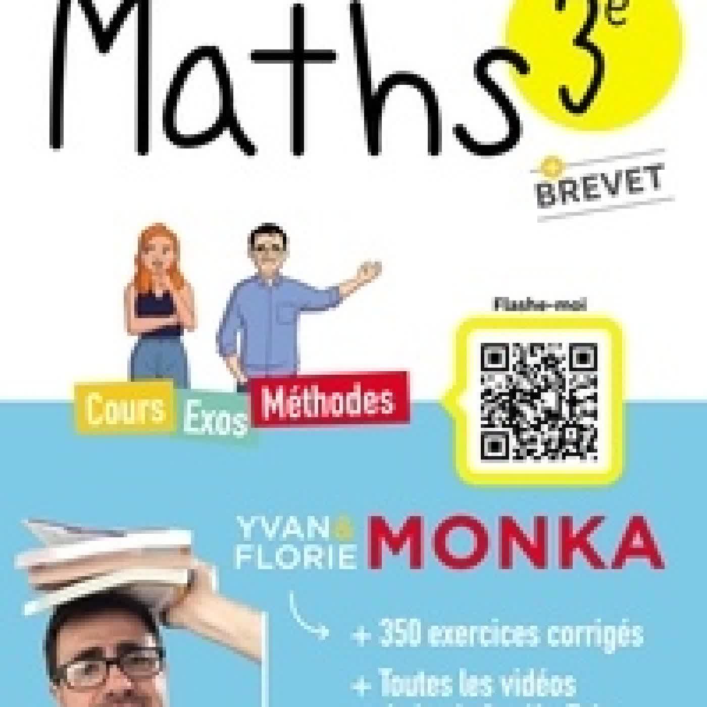 {téléchargement} Maths 3e + Brevet - Cours, exos, méthodes