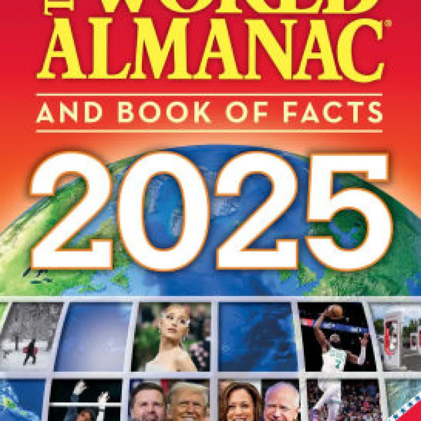 The World Almanac and Book of Facts 2025 by Sarah Janssen on Iphone New Format