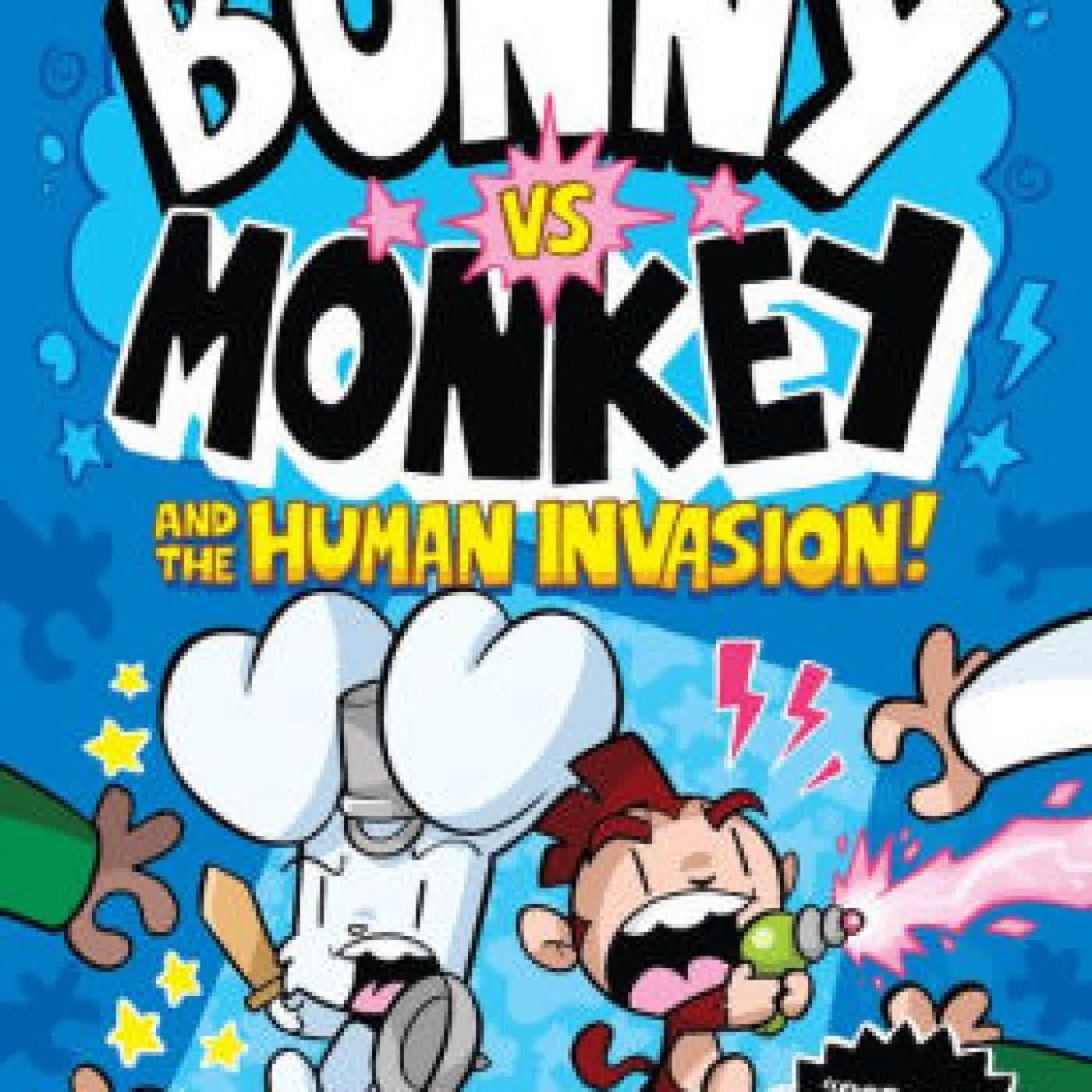 Bunny vs. Monkey and the Human Invasion by Jamie Smart on Iphone New Format