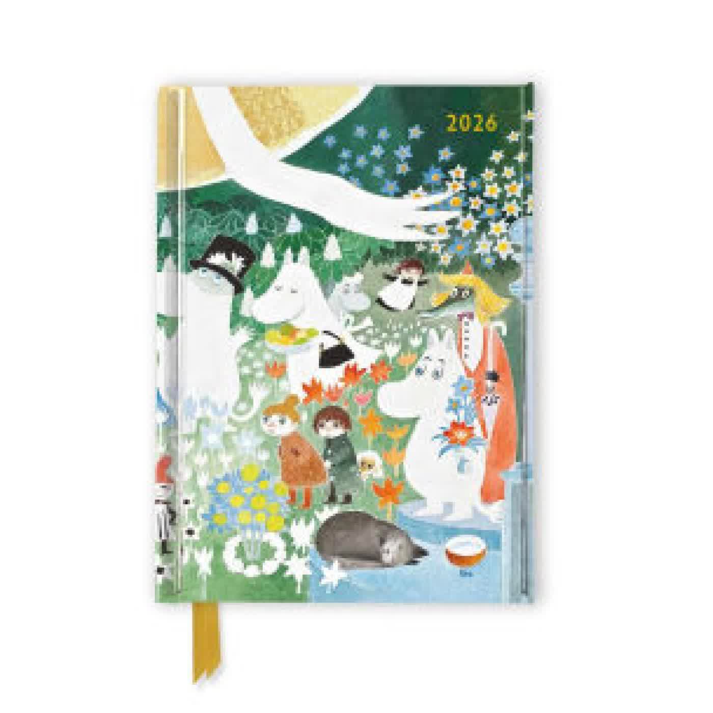 Moomin: Dangerous Journey 2026 Luxury Pocket Diary Planner - Week to View by Flame Tree Studio on Iphone New Format