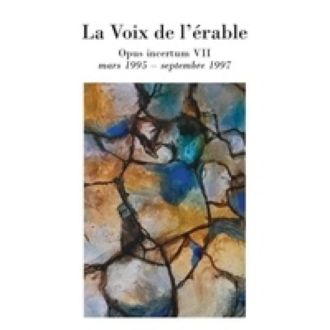 Télécharger Pdf Opus incertum Tome 7