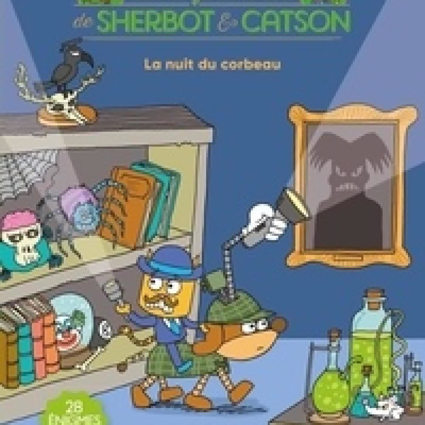 Lire en ligne : Les énigmes en BD de Sherbot & Catson