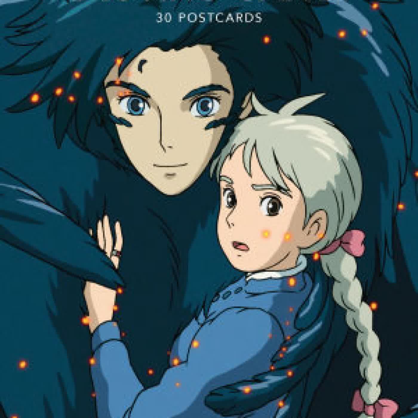 Studio Ghibli Howl's Moving Castle: 30 Postcards by Studio Ghibli on Iphone New Format