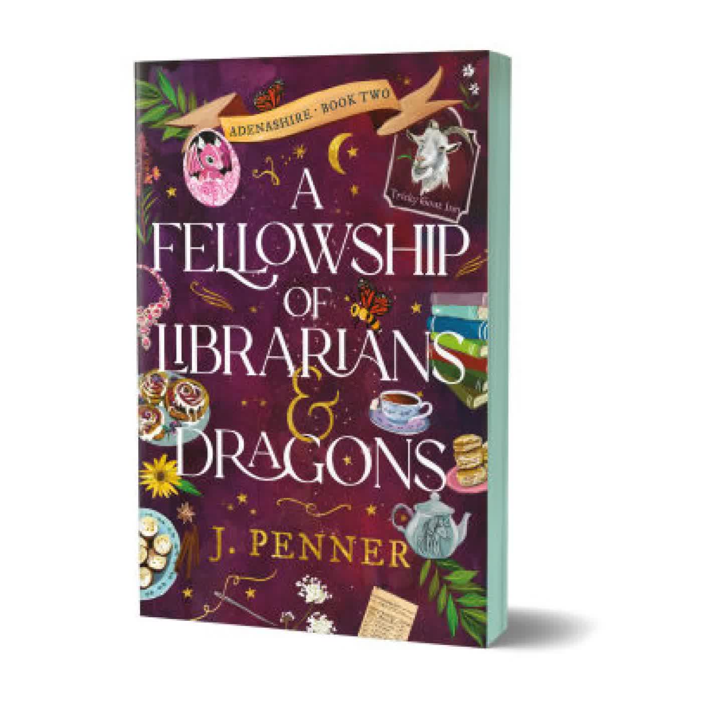 A Fellowship of Librarians & Dragons (Deluxe Edition) by J. Penner on Iphone New Format