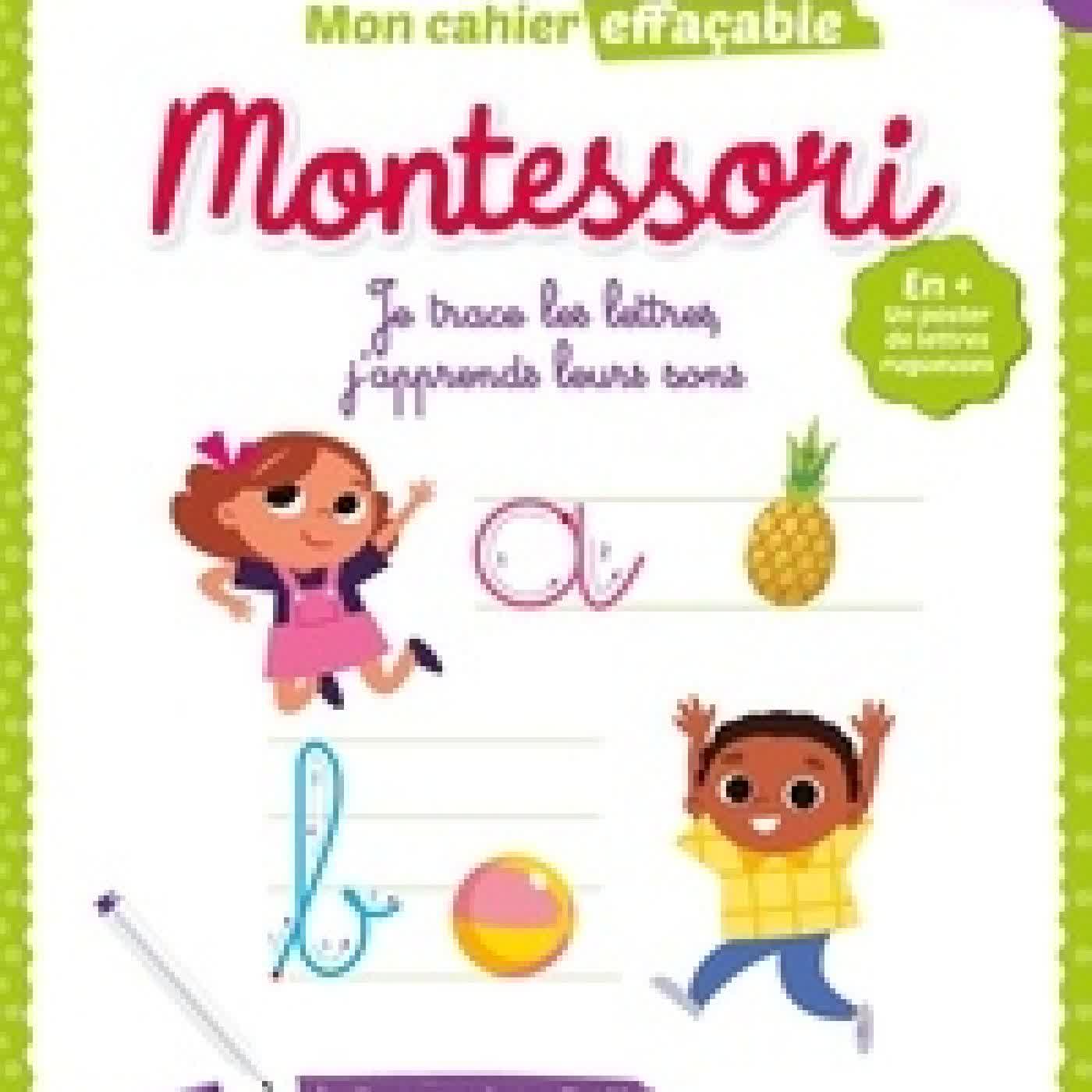 Lire en ligne : Je trace les lettres, j'apprends leurs sons Montessori