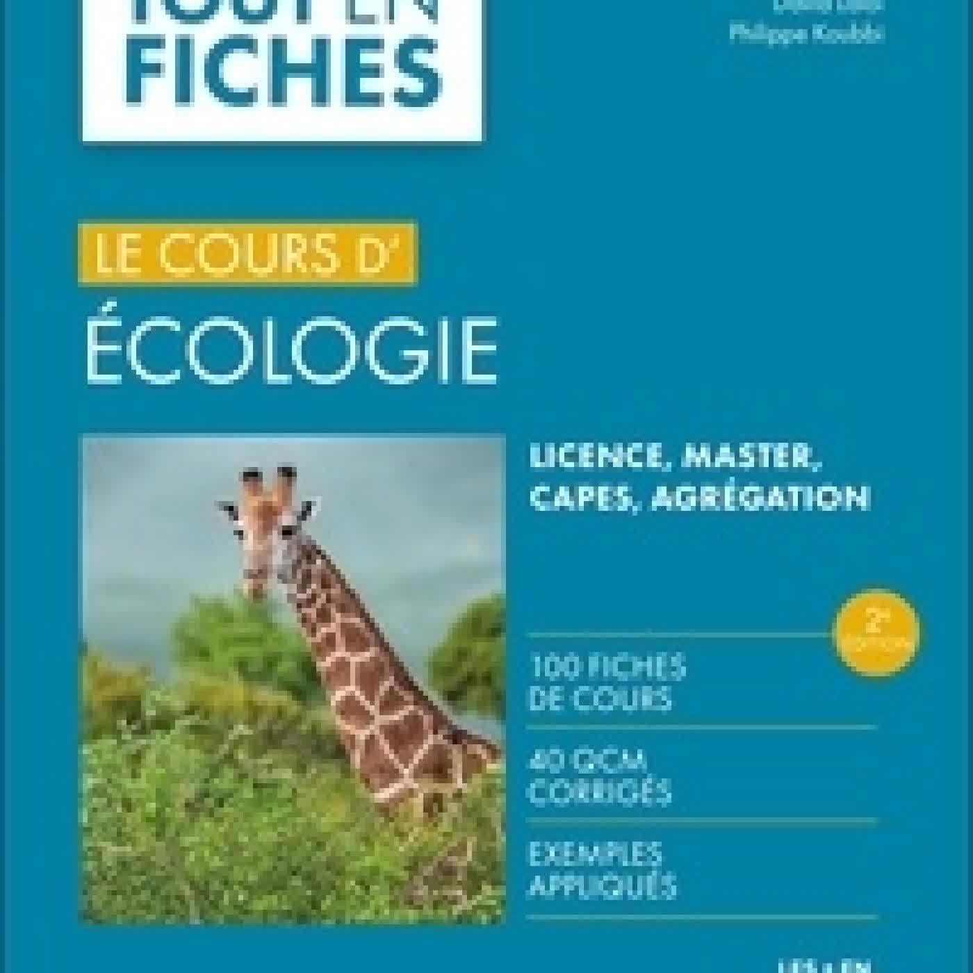 Télécharger Pdf Le cours d'écologie2e édition