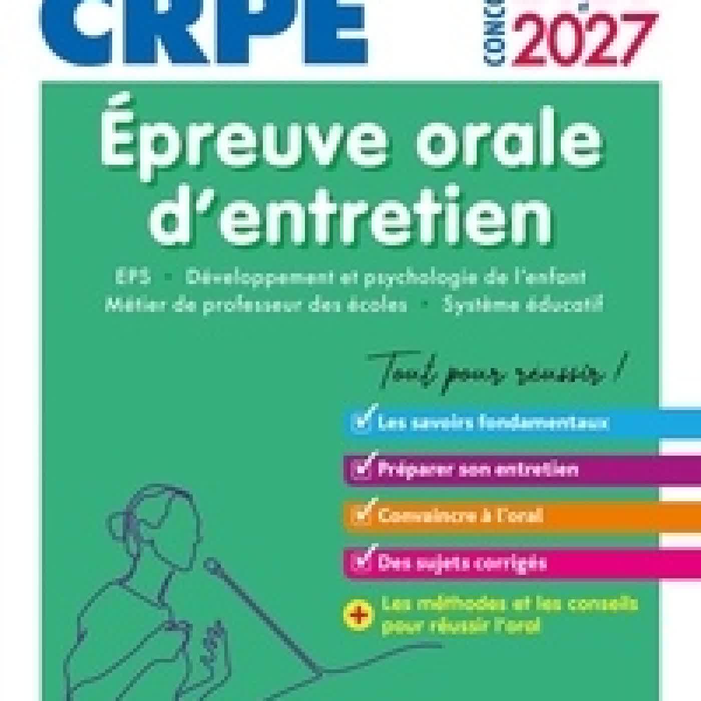 Télécharger Pdf Epreuve orale d'entretien Edition 2026-2027