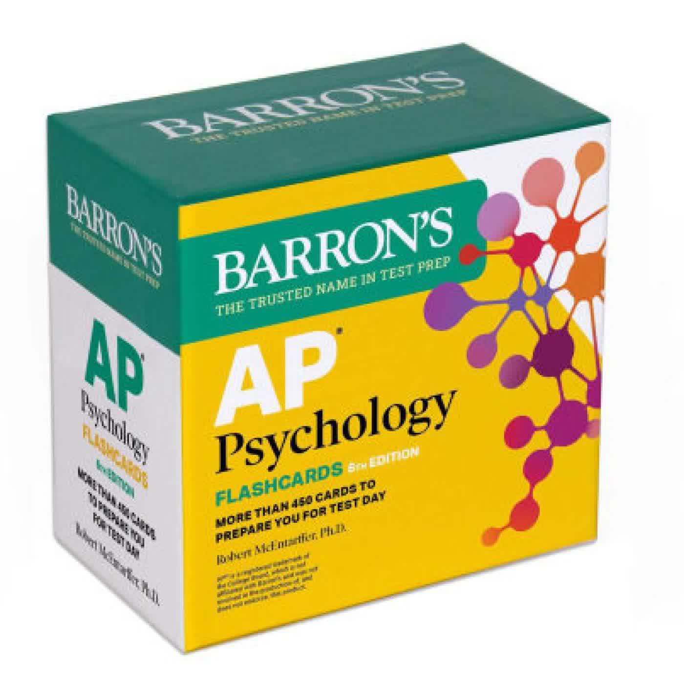 AP Psychology Flashcards, Sixth Edition: Up-to-Date Review by Barron's Educational Series, Robert McEntarffer Ph.D. on Iphone New Format