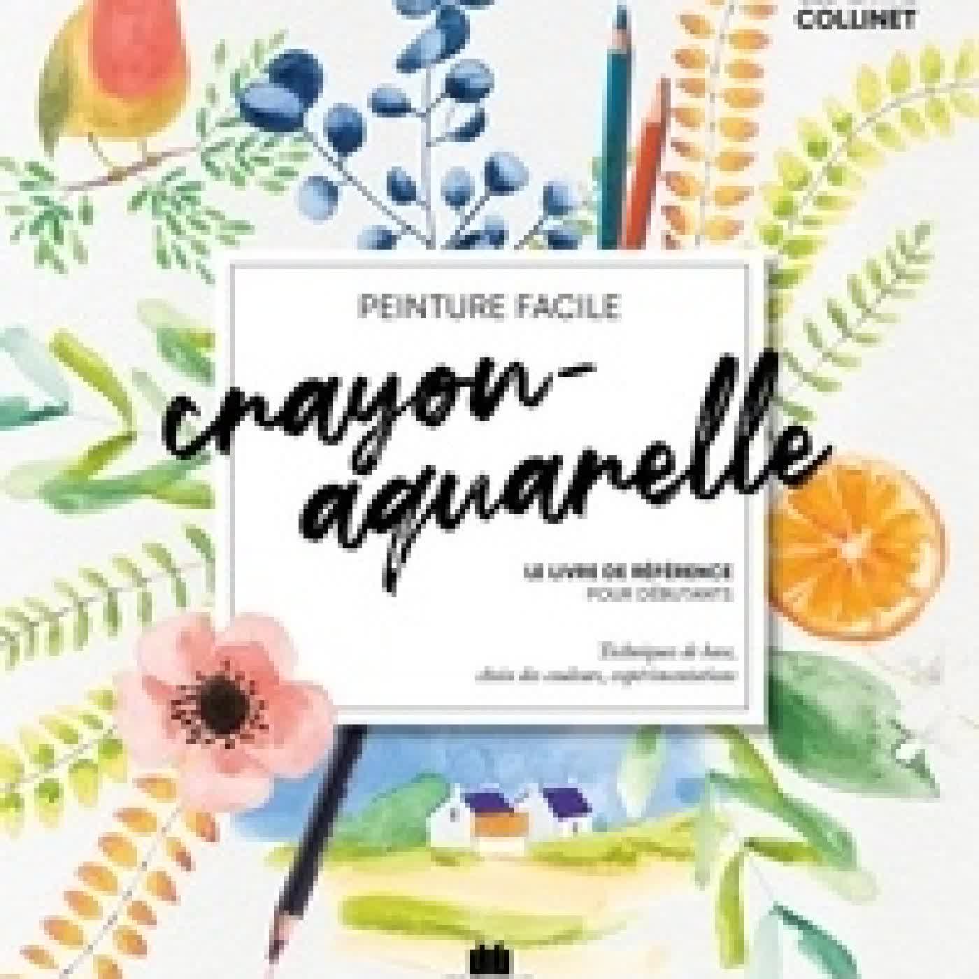 {téléchargement} Peinture facile crayon-aquarelle - Le livre de référence pour débutants