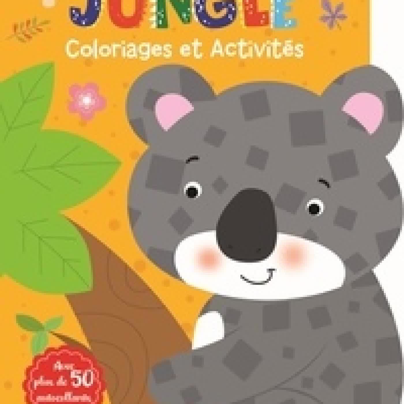 Télécharger Pdf Animaux de la Jungle - Avec plus de 50 autocollants