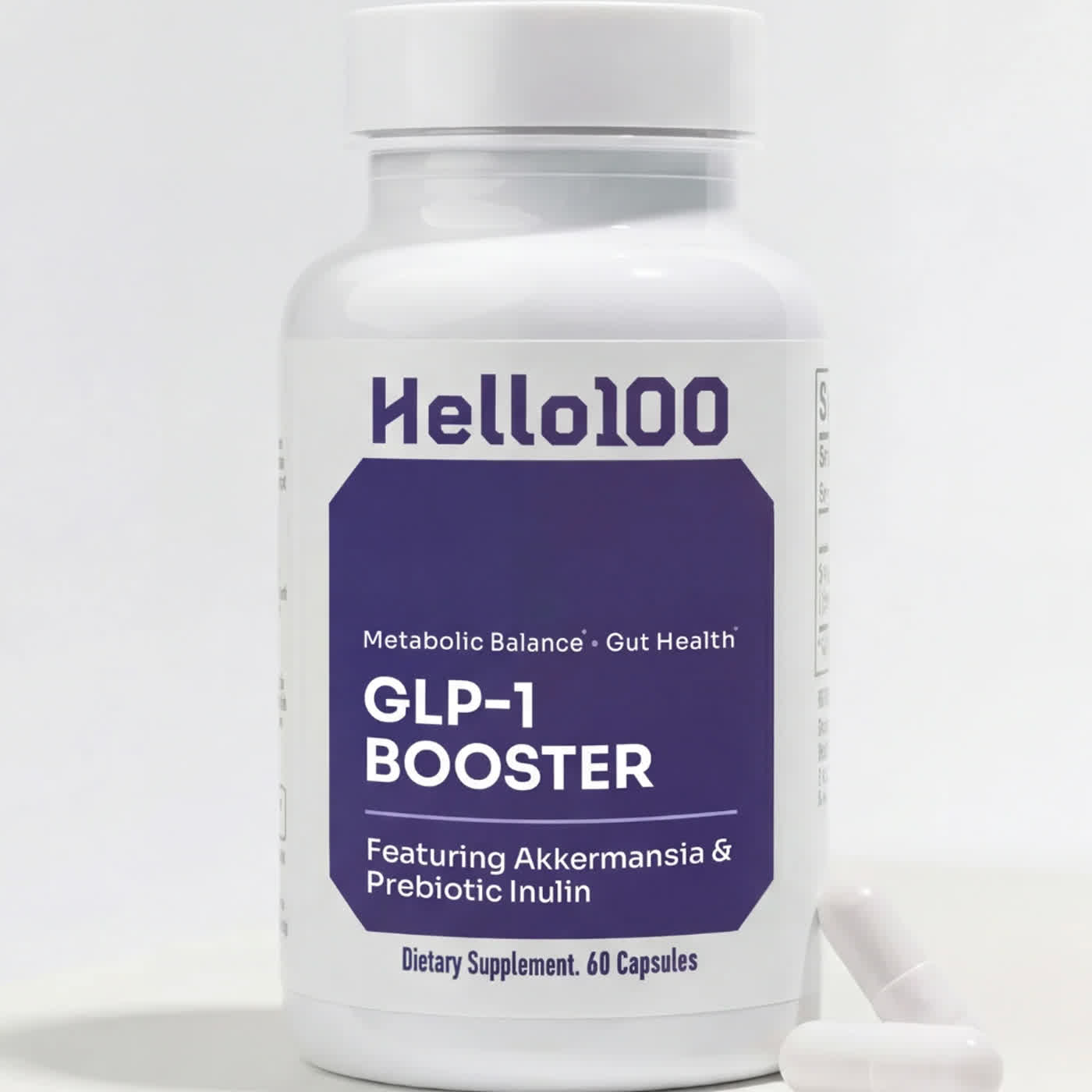 Hello100 GLP-1 Booster™: Berberine-Powered Metabolism Aid for Daily Wellness