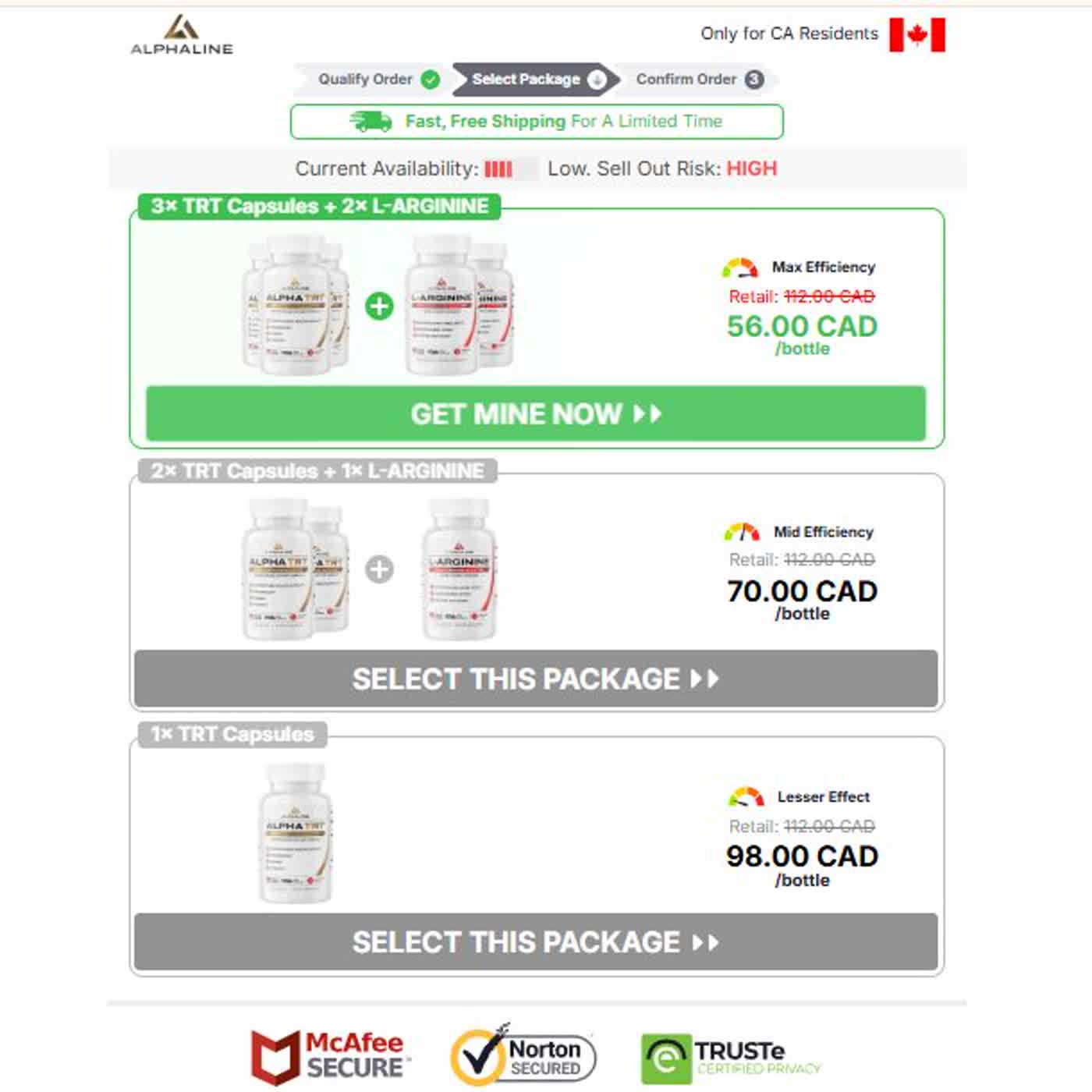 ALPHALINE TRT Male Enhancement Capsules™ Canada: Science-Backed Benefits and Usage Guide