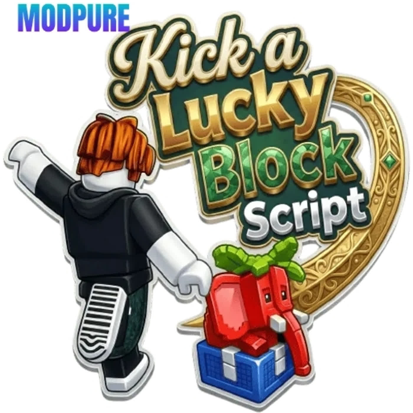 Script Kick a Lucky Block – Auto Perfect Kick, Farm Tạ Thần Tốc & ESP Brainrot