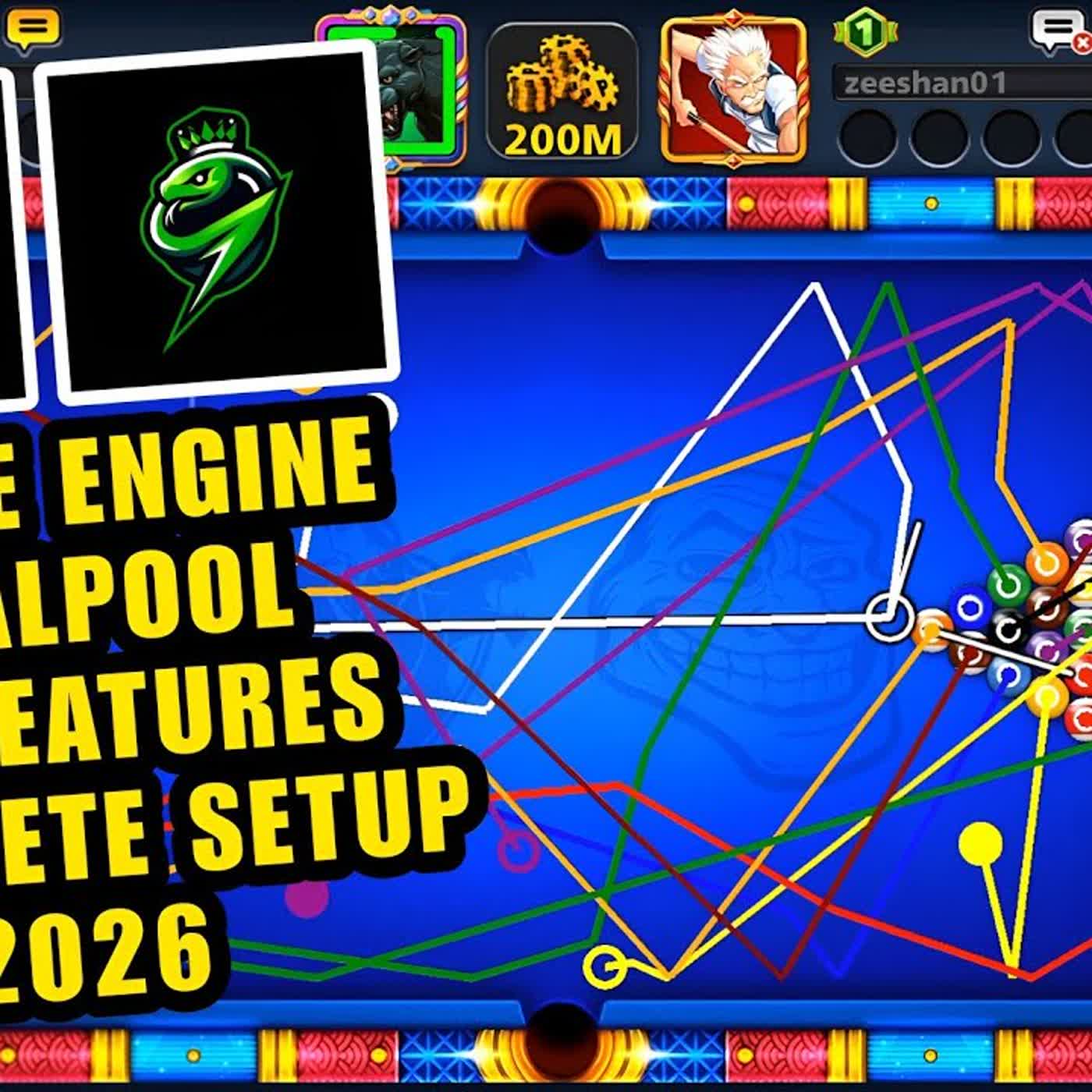 Tải Snake 8 Ball Pool Apk (Mở Khóa) v2.0.8 Mới Nhất Cho Android