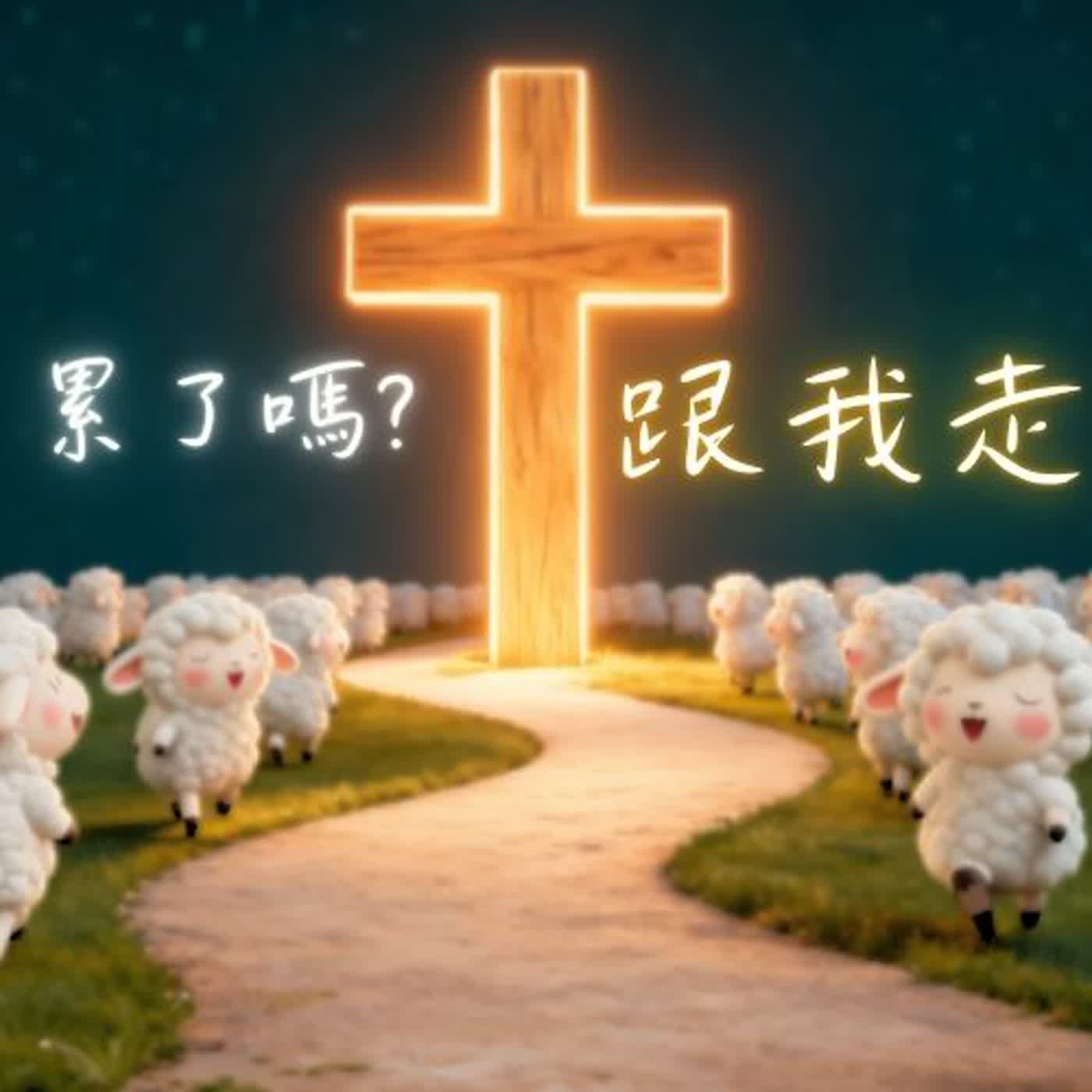 你已經很累了｜耶穌說：我陪你｜15分鐘助眠禱告・放下焦慮・進入深度睡眠（白噪音） episode artwork