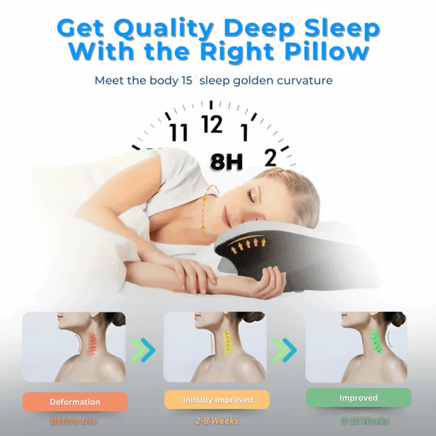 Melara Max Pillows – Comfortable, Breathable & Pain Relief Pillow