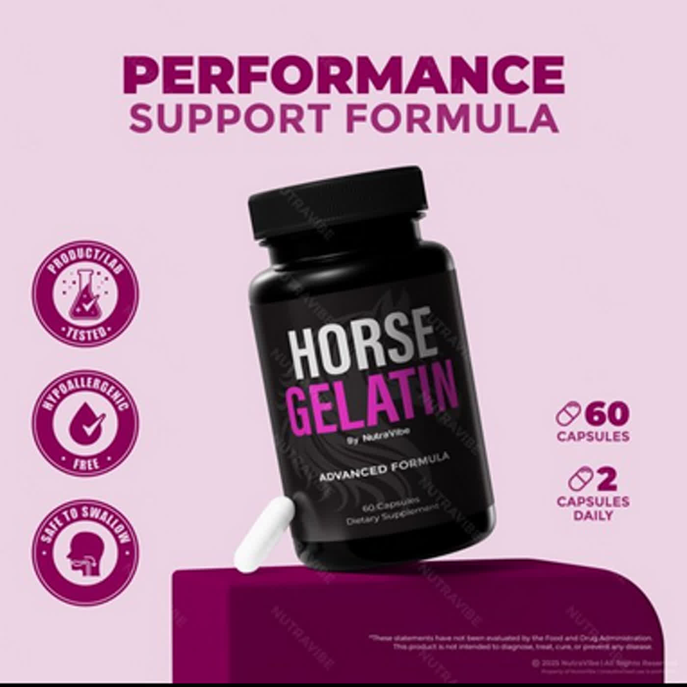 Horse Gelatin Male Enhancement Honest Review – Does This Natural Male Support Supplement