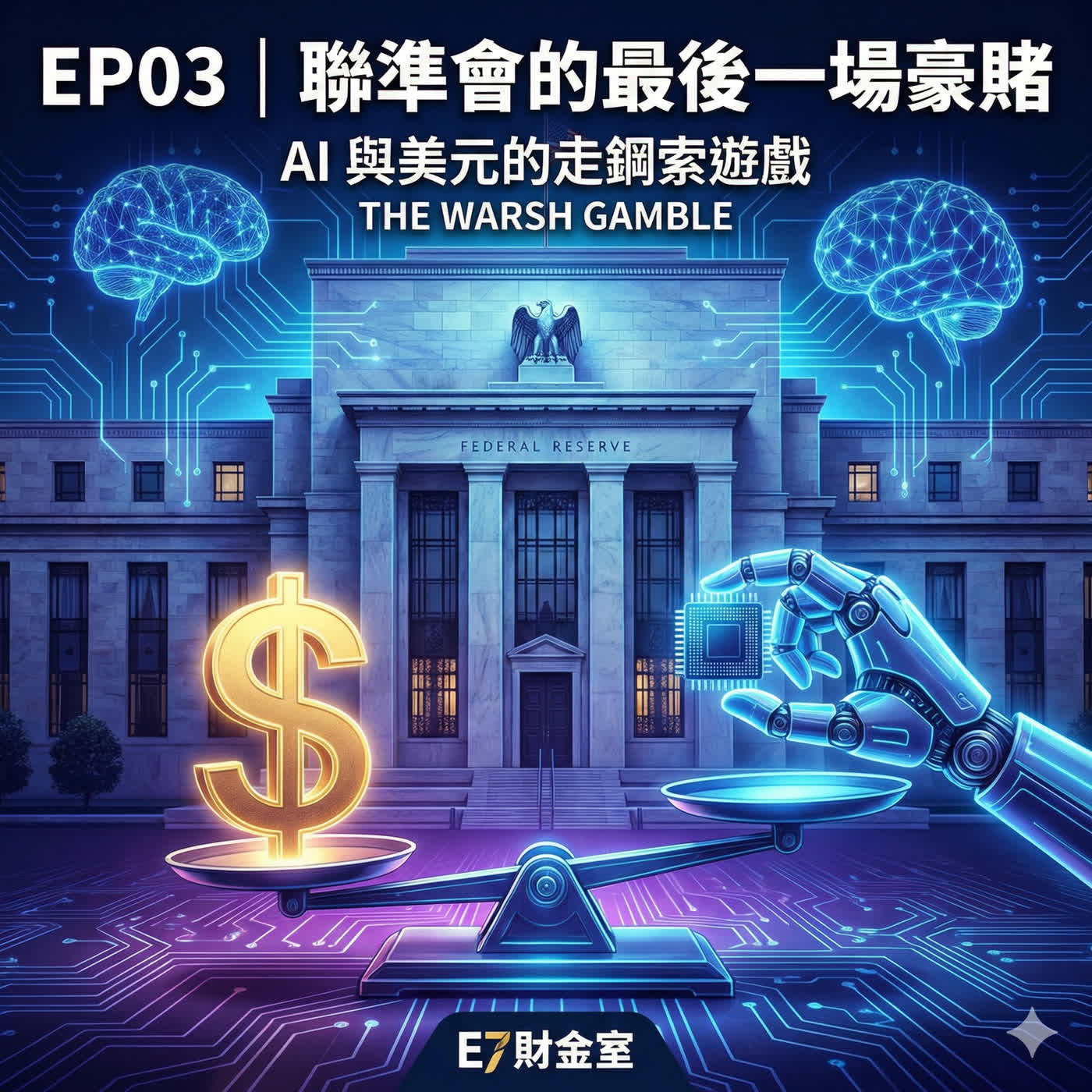 EP03|Kevin Warsh 憑什麼接管聯準會?聯準會的最後一場豪賭:AI 帶來的生產力奇蹟 EP03|Kevin Warsh 憑什麼接管聯準會?聯準會的最後一場豪賭:AI 帶來的生產力奇蹟
