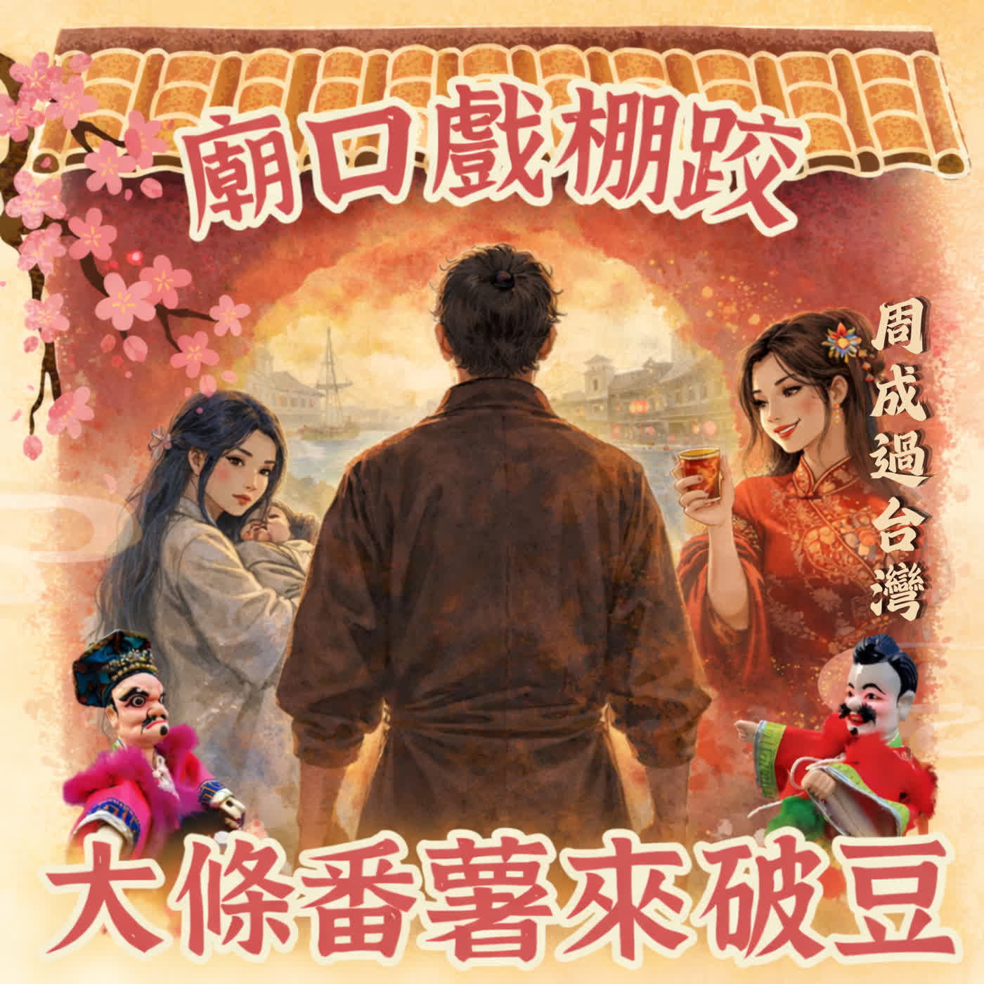 【廟口戲棚跤，大條番薯來破豆】EP11 周成過台灣 episode artwork