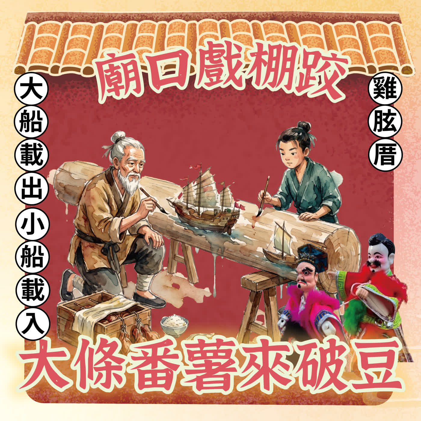 【廟口戲棚跤，大條番薯來破豆】S2E7《大船載出，小船載入——雞胘厝》 episode artwork