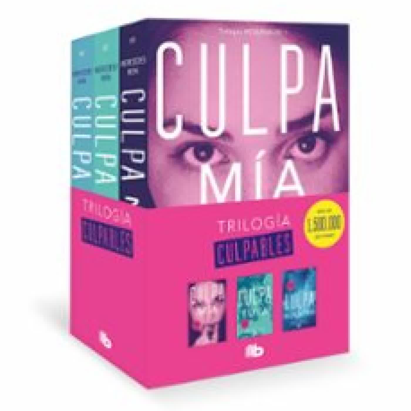 TRILOGIA CULPABLES (PACK CON: CULPA MIA; CULPA TUYA; CULPA NUESTRA) Mercedes Ron