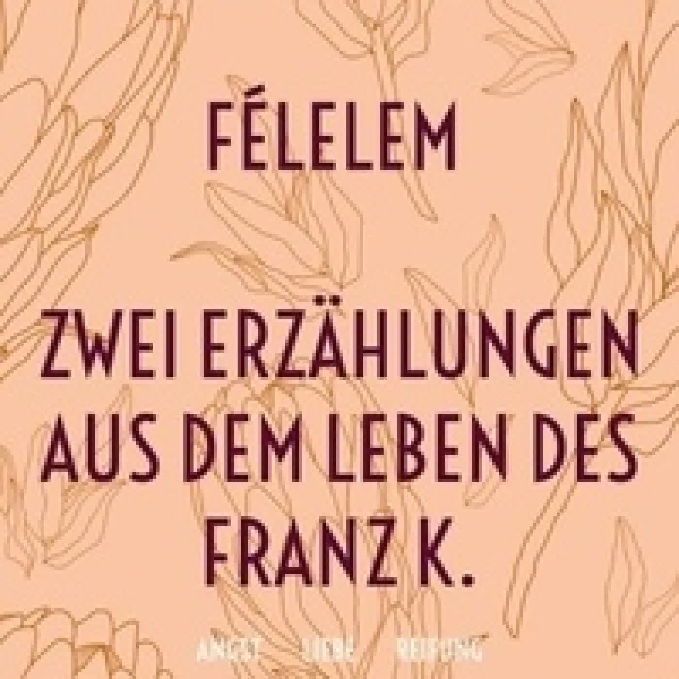 Lire en ligne : Félelem Zwei Erzählungen aus dem Leben des Franz K. - Angst Liebe Reifung