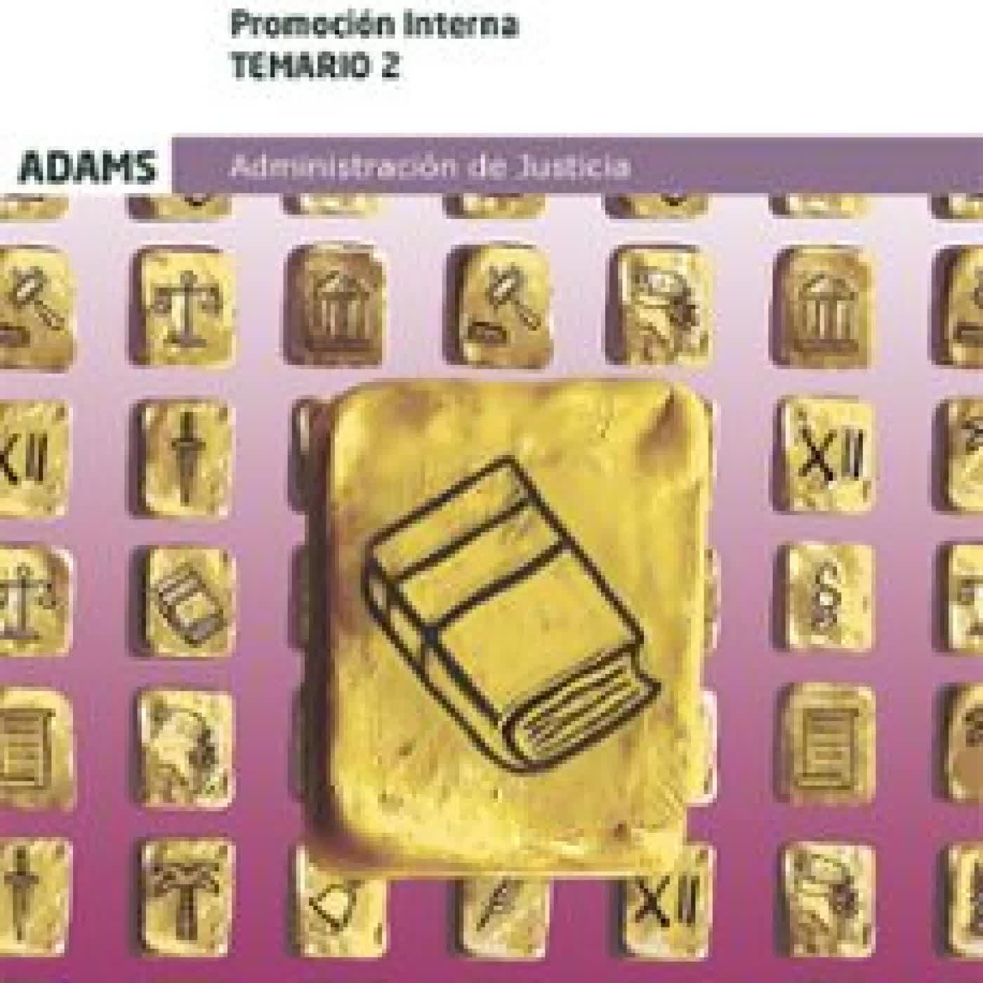 GESTIÓN PROCESAL Y ADMINISTRATIVA. PROMOCIÓN INTERNA. TEMARIO II