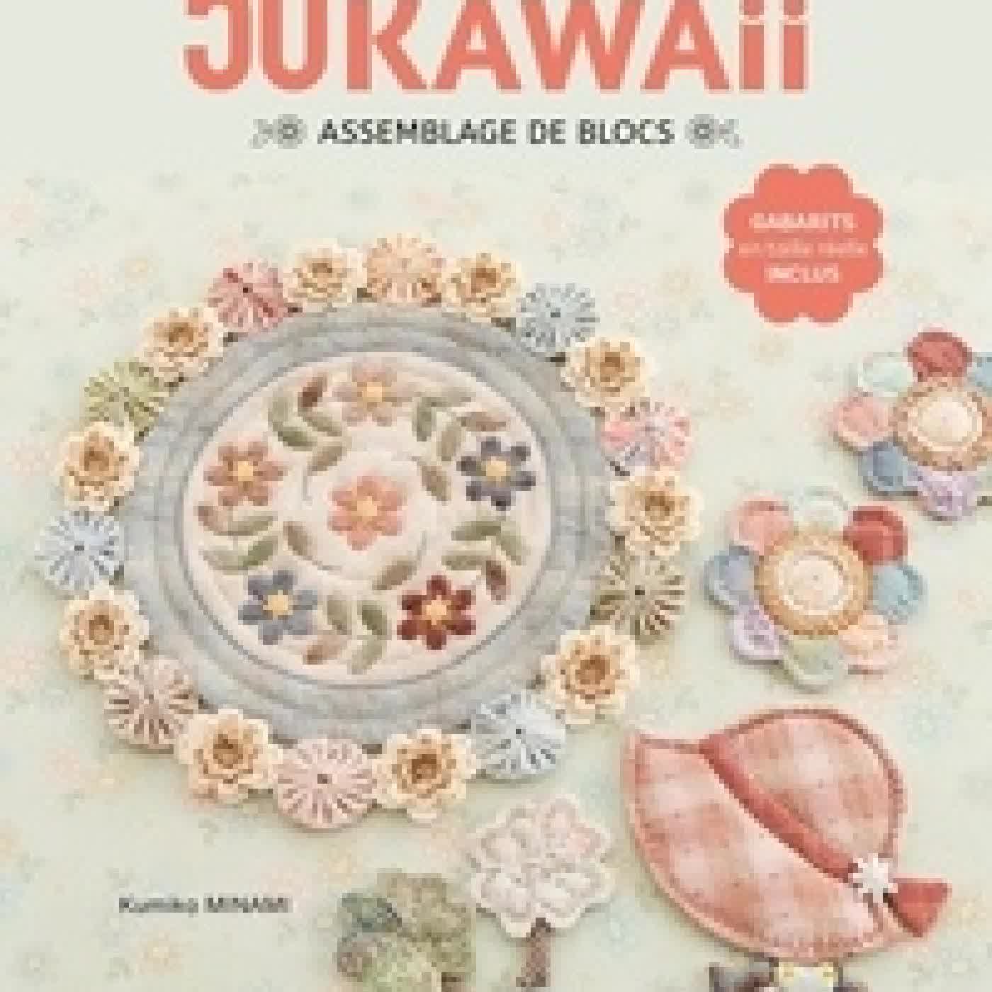 {téléchargement} 50 ouvrages quiltés Kawaii. Assemblage de blocs