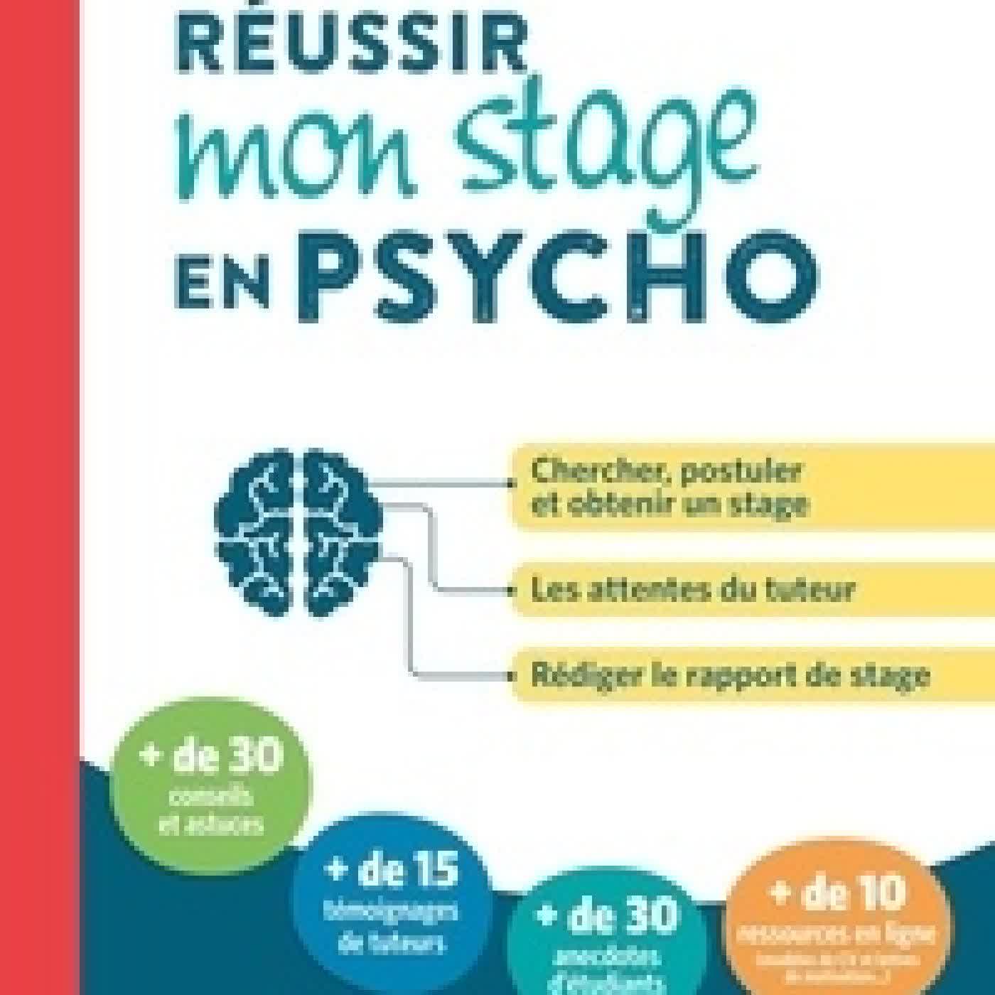 Télécharger Pdf Réussir mon stage en psycho