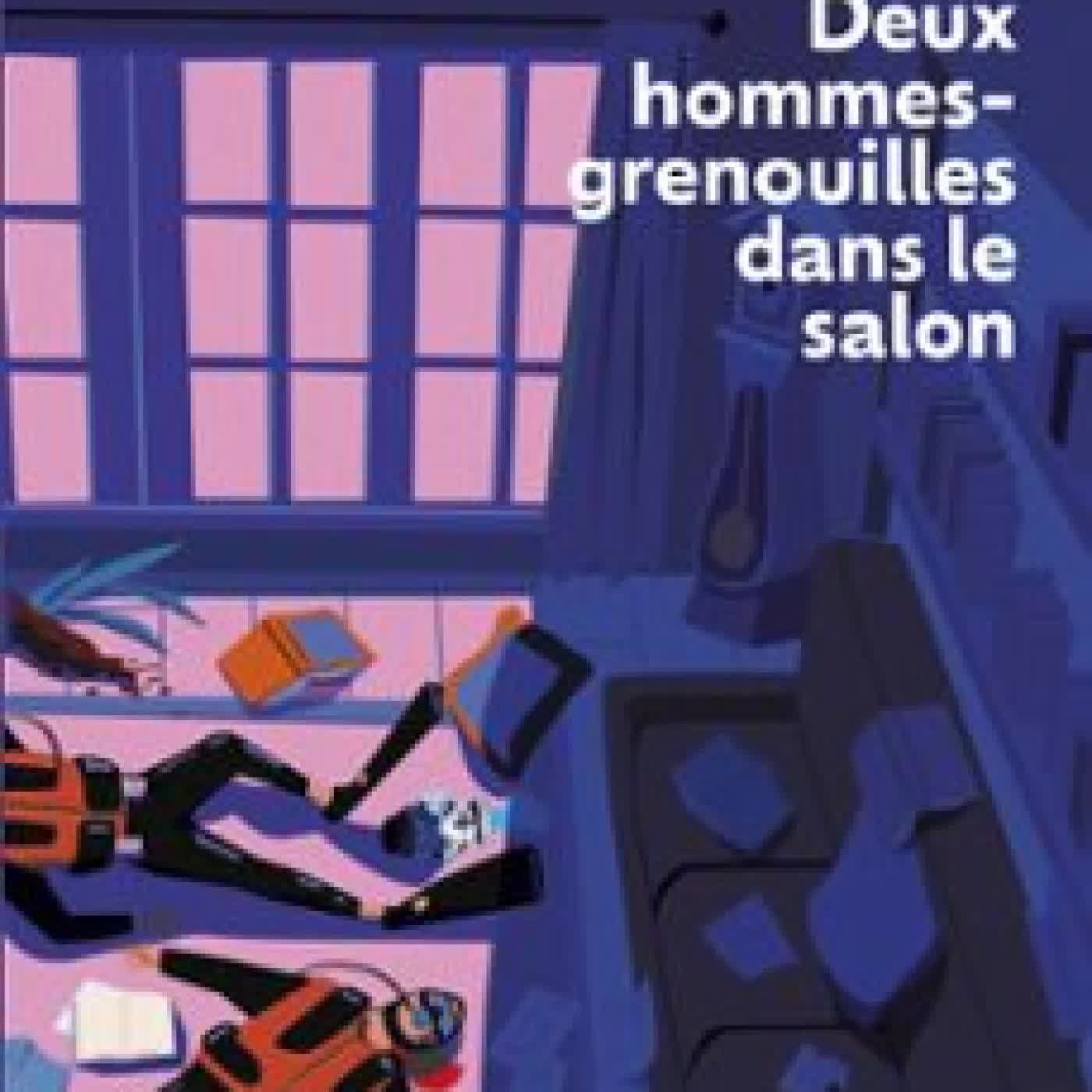DEUX HOMMES-GRENOUILLES DANS LE SALON FABIENNE BETTING