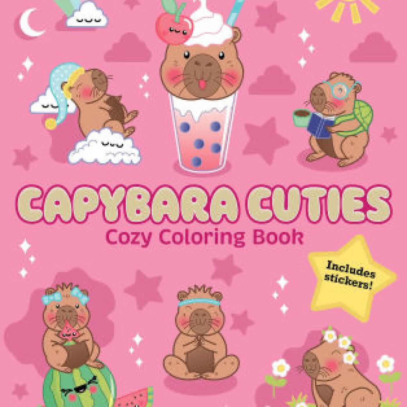 Read online: Capybara Cuties (Color & Chill) by Scholastic